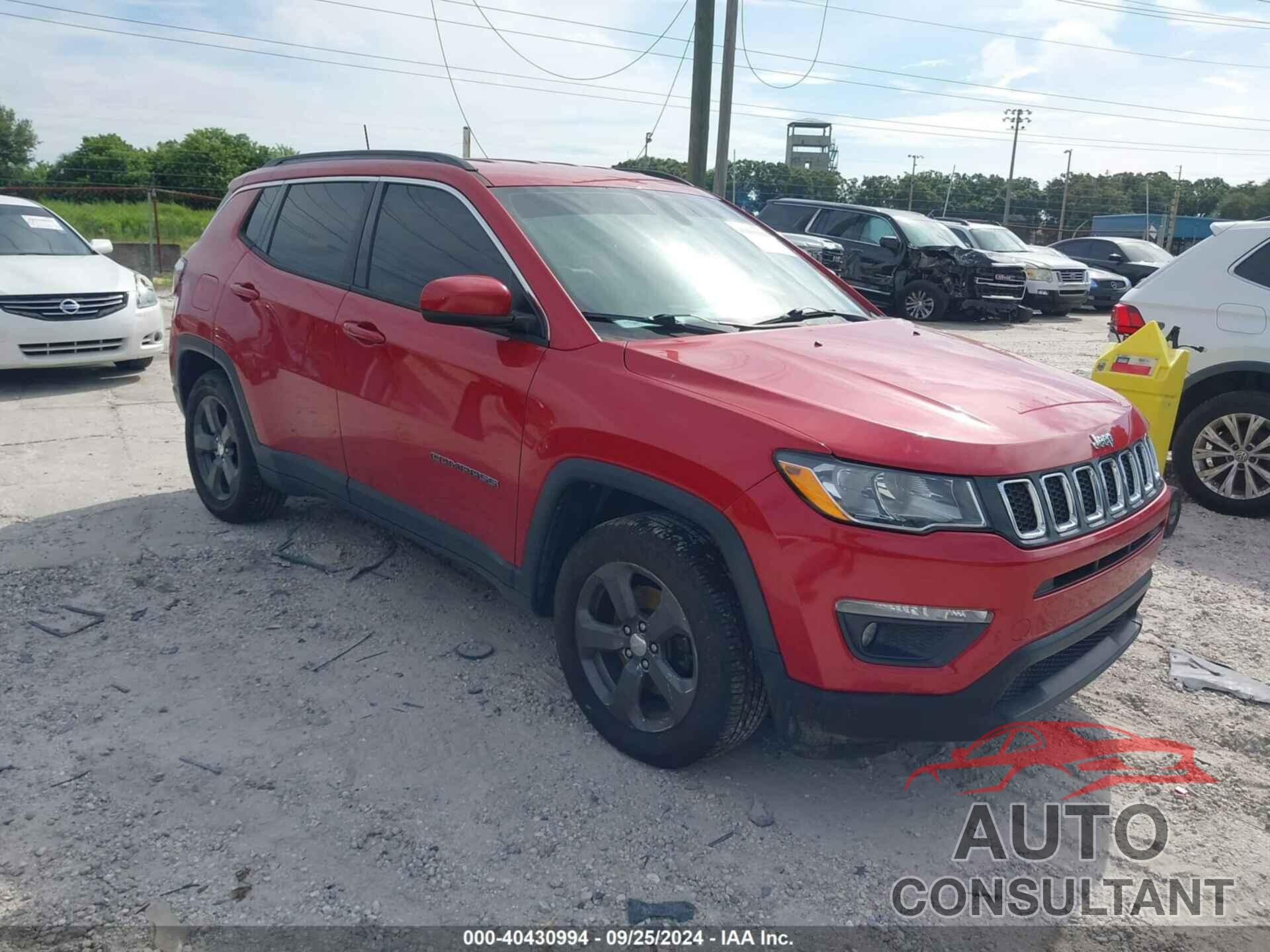 JEEP NEW COMPASS 2017 - 3C4NJCBB3HT605826