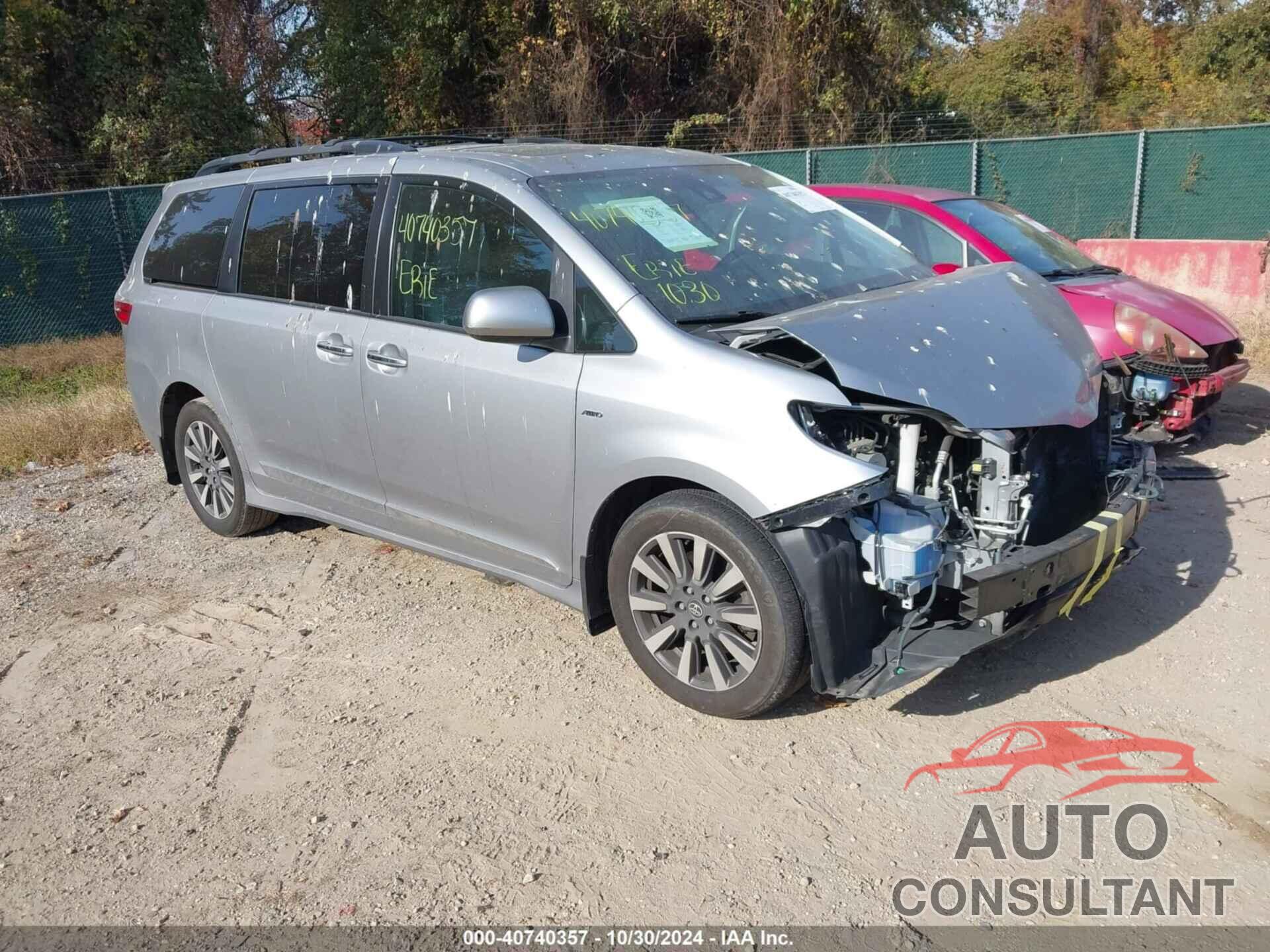 TOYOTA SIENNA 2018 - 5TDDZ3DC3JS201340