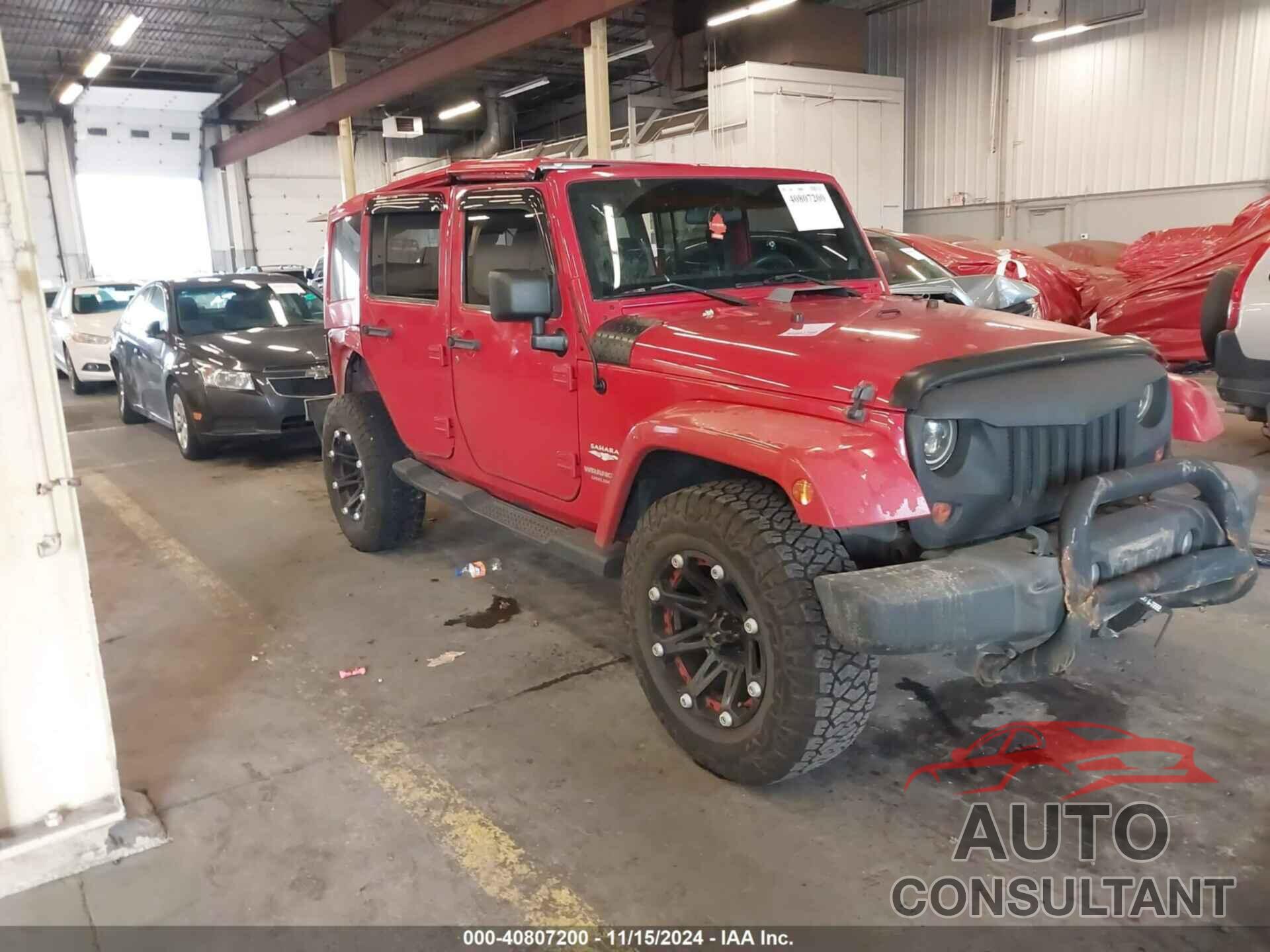 JEEP WRANGLER UNLIMITED 2011 - 1J4HA5H17BL576562