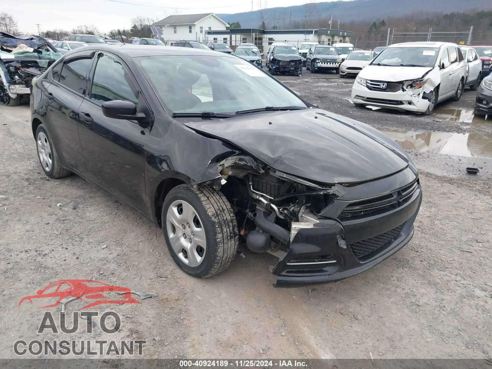 DODGE DART 2013 - 1C3CDFAA7DD224011