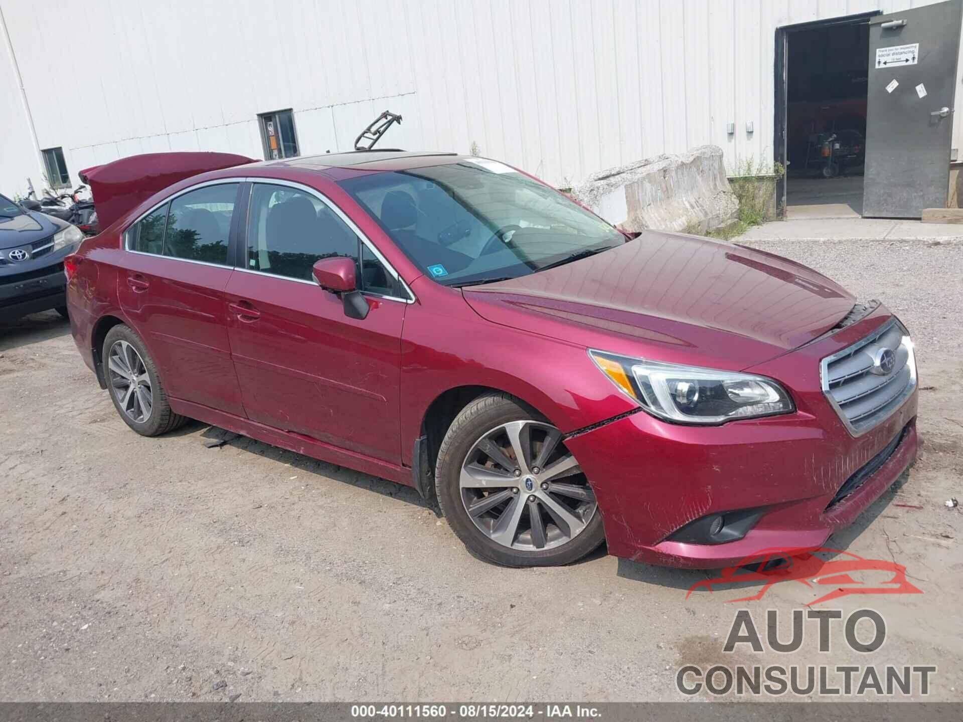 SUBARU LEGACY 2016 - 4S3BNAN62G3026864