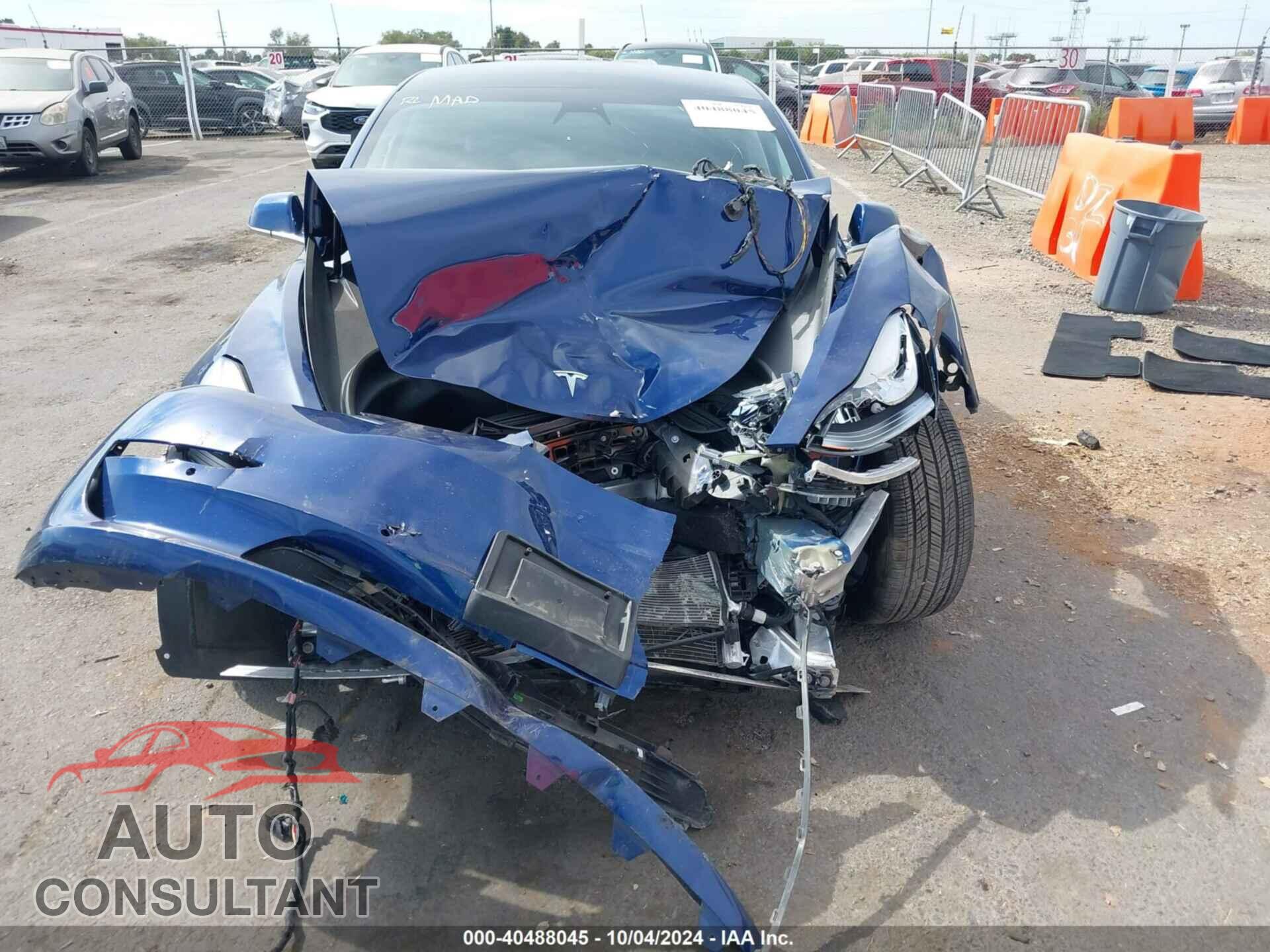 TESLA MODEL 3 2019 - 5YJ3E1EA6KF344989