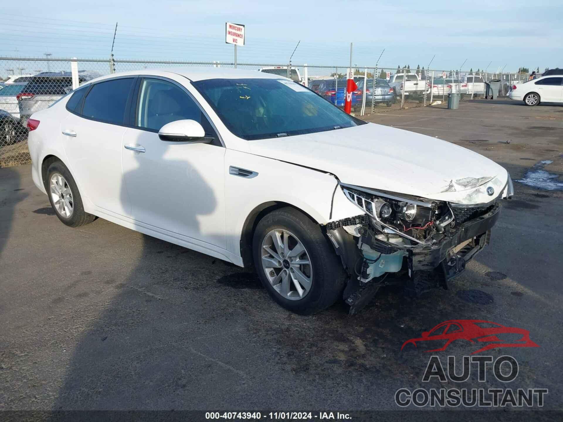 KIA OPTIMA 2016 - 5XXGT4L34GG062691