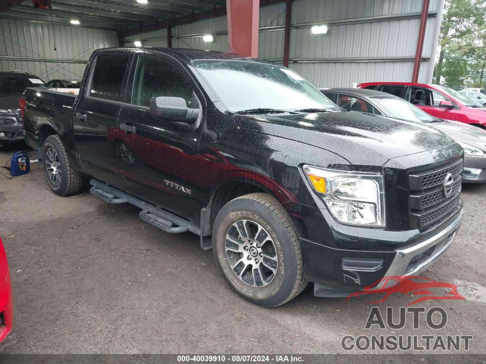 NISSAN TITAN 2022 - 1N6AA1EFXNN101672
