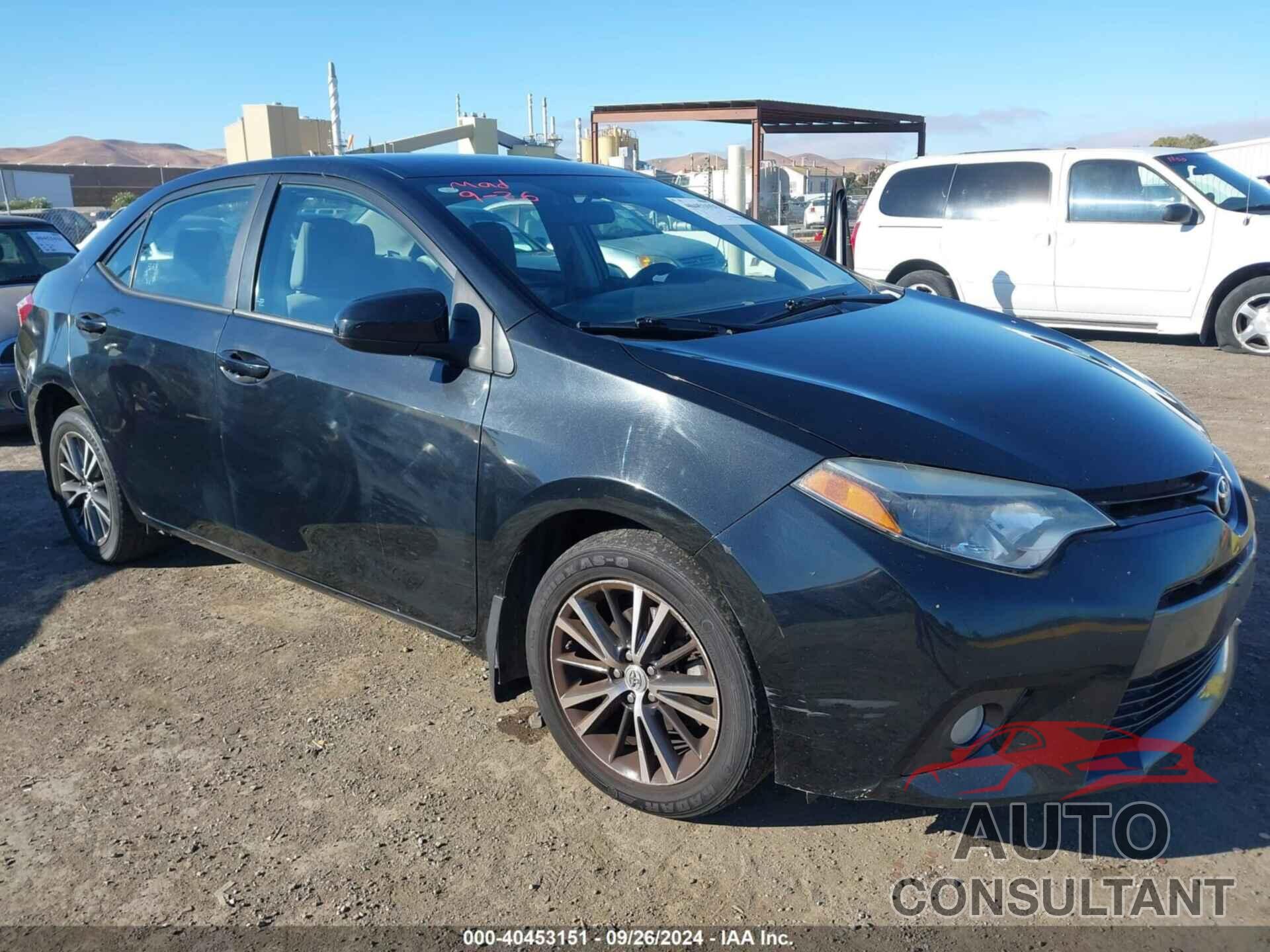 TOYOTA COROLLA 2016 - 5YFBURHE9GP551691
