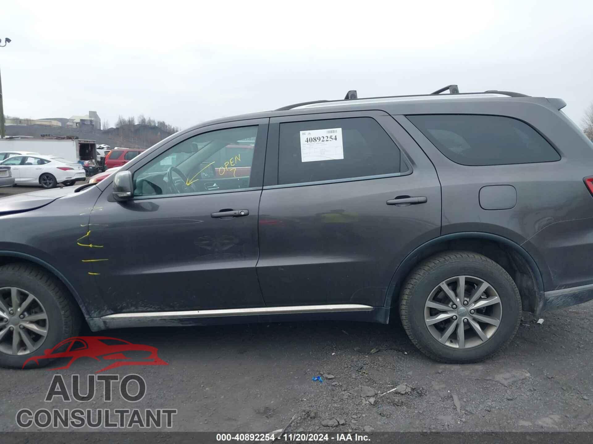 DODGE DURANGO 2014 - 1C4RDJDG3EC450045