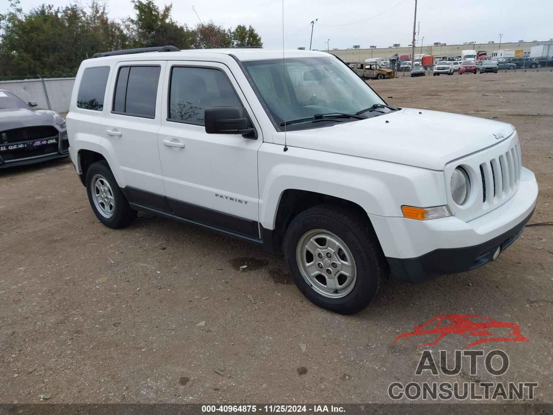 JEEP PATRIOT 2016 - 1C4NJPBA4GD769461