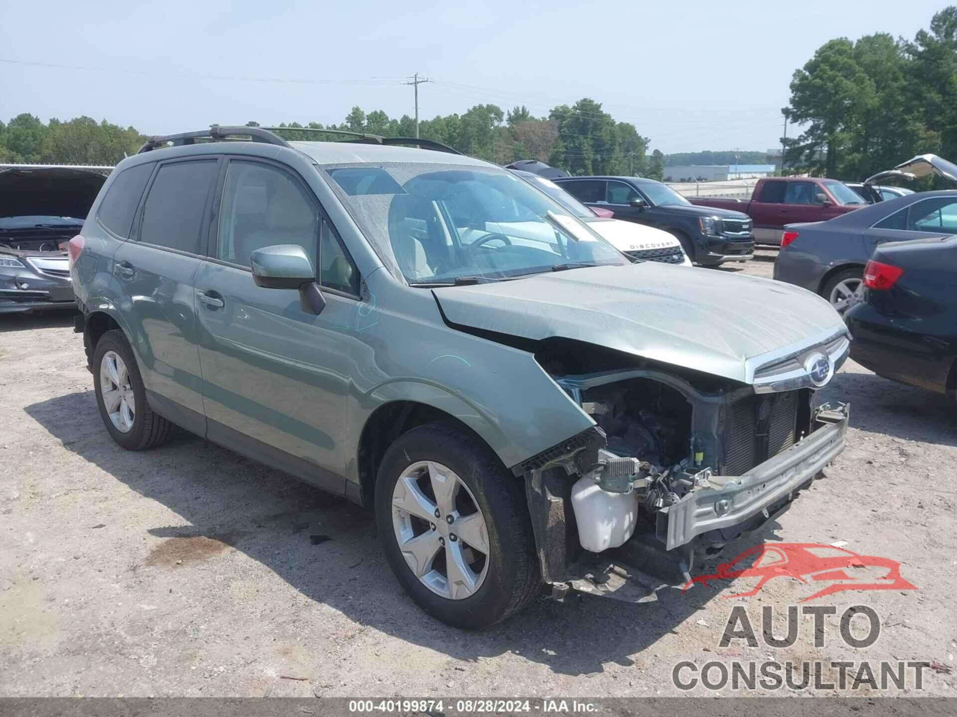 SUBARU FORESTER 2016 - JF2SJADC7GH401591