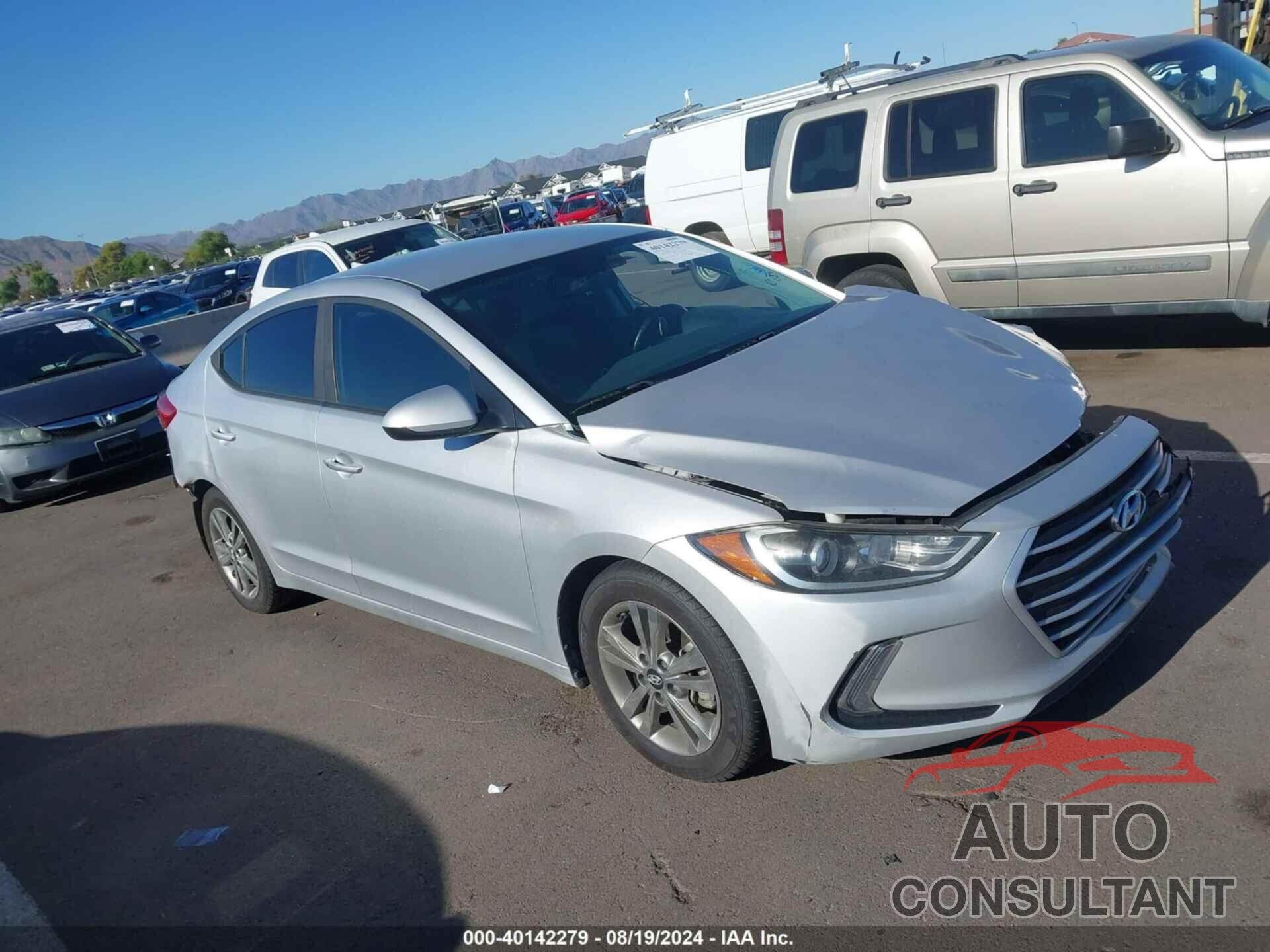 HYUNDAI ELANTRA 2017 - 5NPD84LF3HH017262