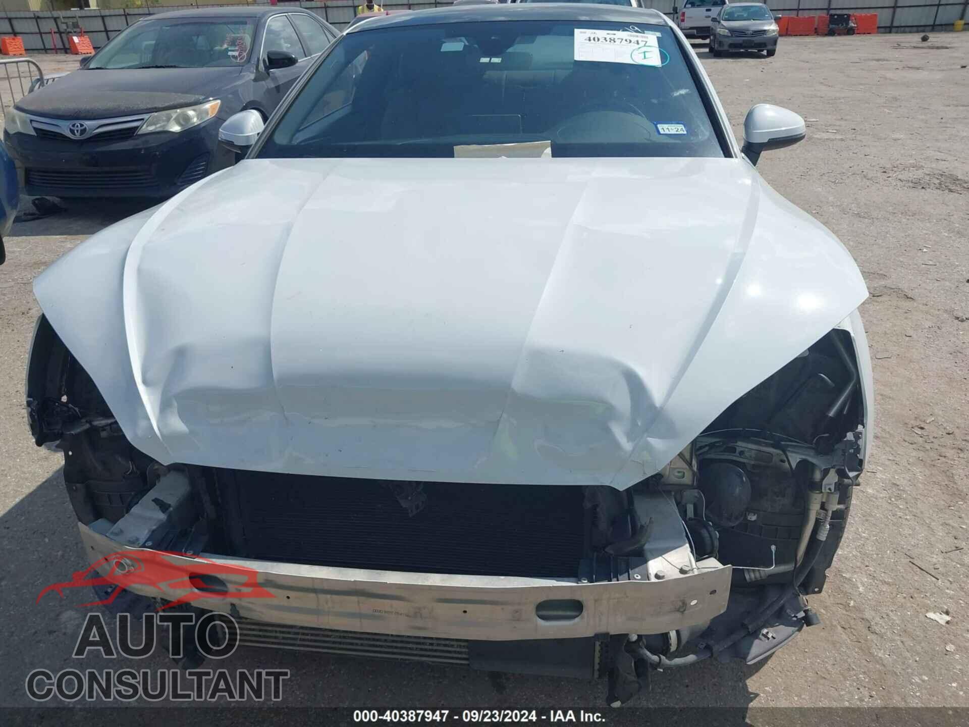 AUDI A5 2018 - WAUPNAF5XJA001237