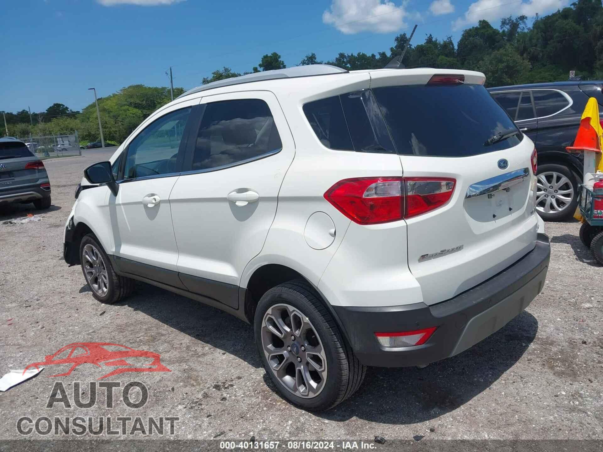 FORD ECOSPORT 2020 - MAJ6S3KL5LC327967