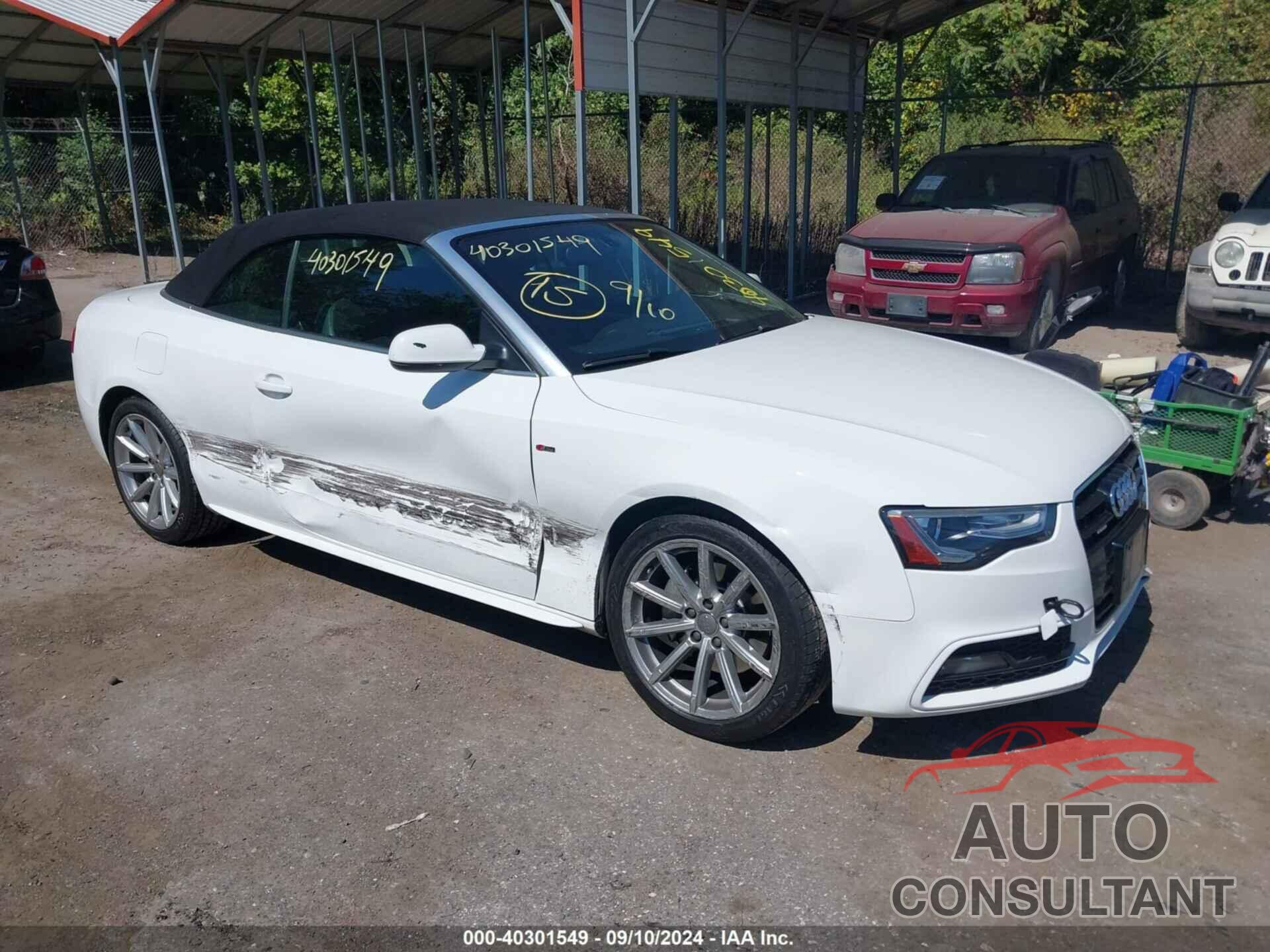 AUDI A5 2016 - WAUM2AFH3GN002348