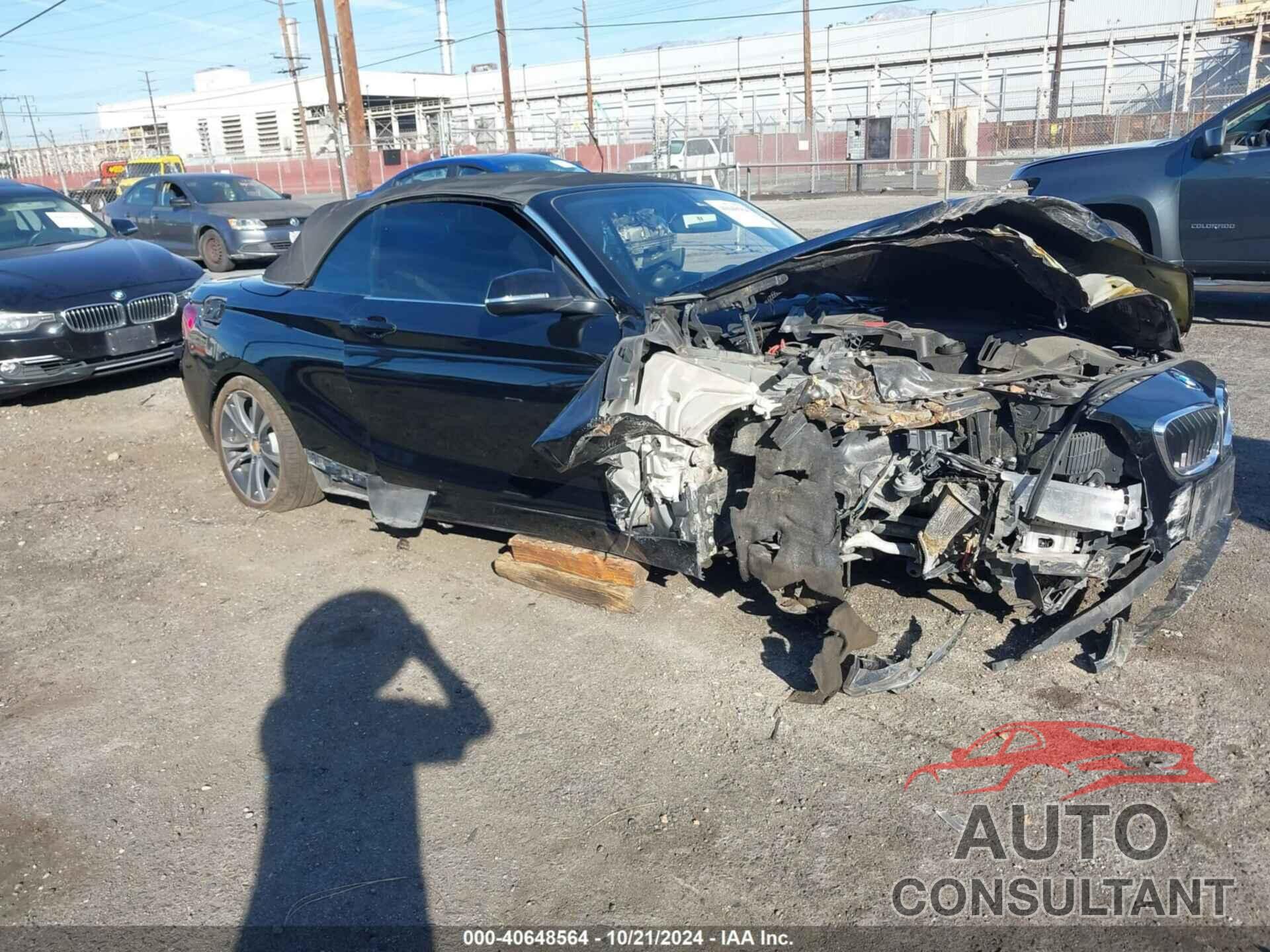 BMW 228I 2016 - WBA1K9C50GV322626