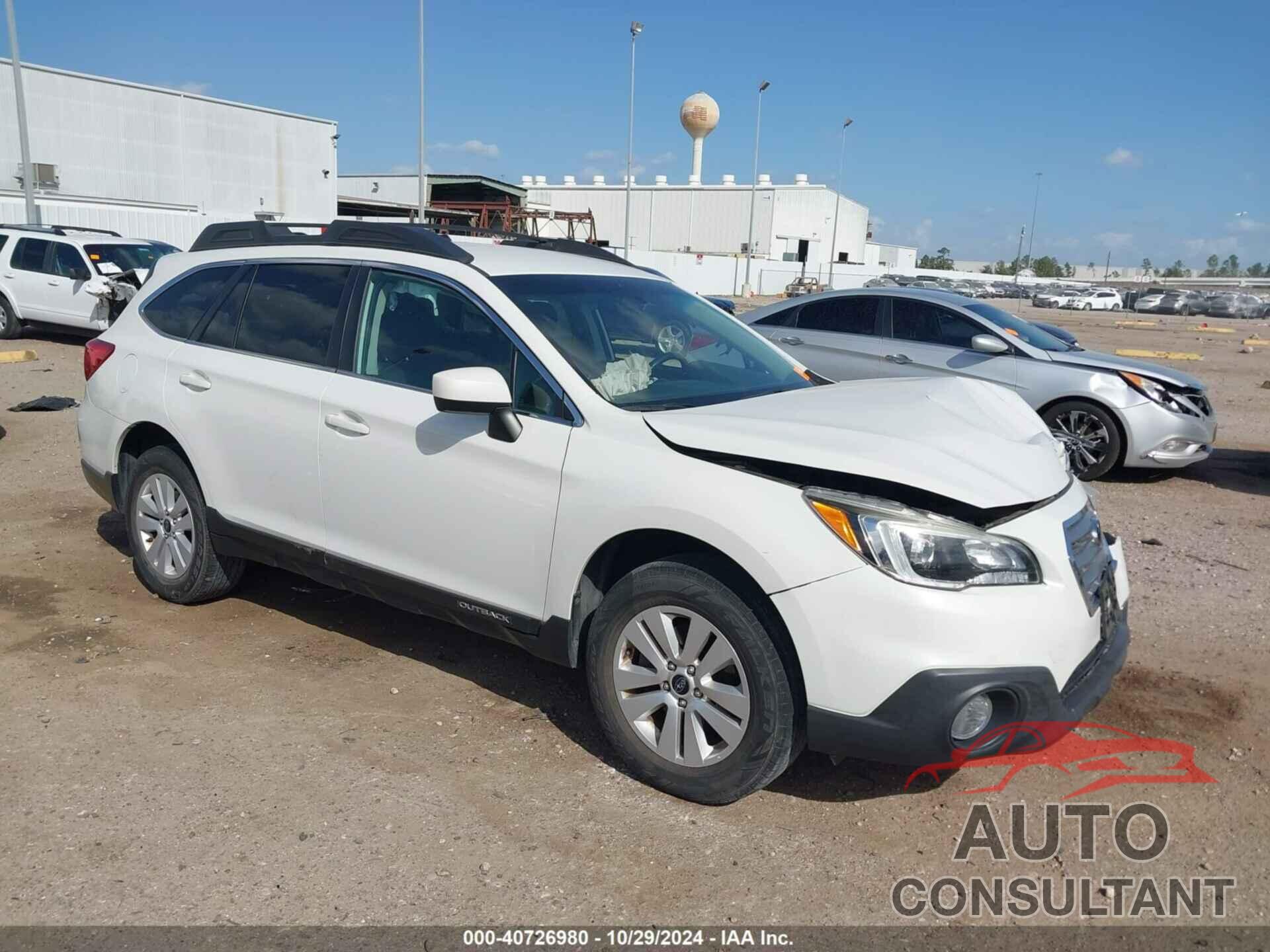 SUBARU OUTBACK 2016 - 4S4BSACC3G3327138