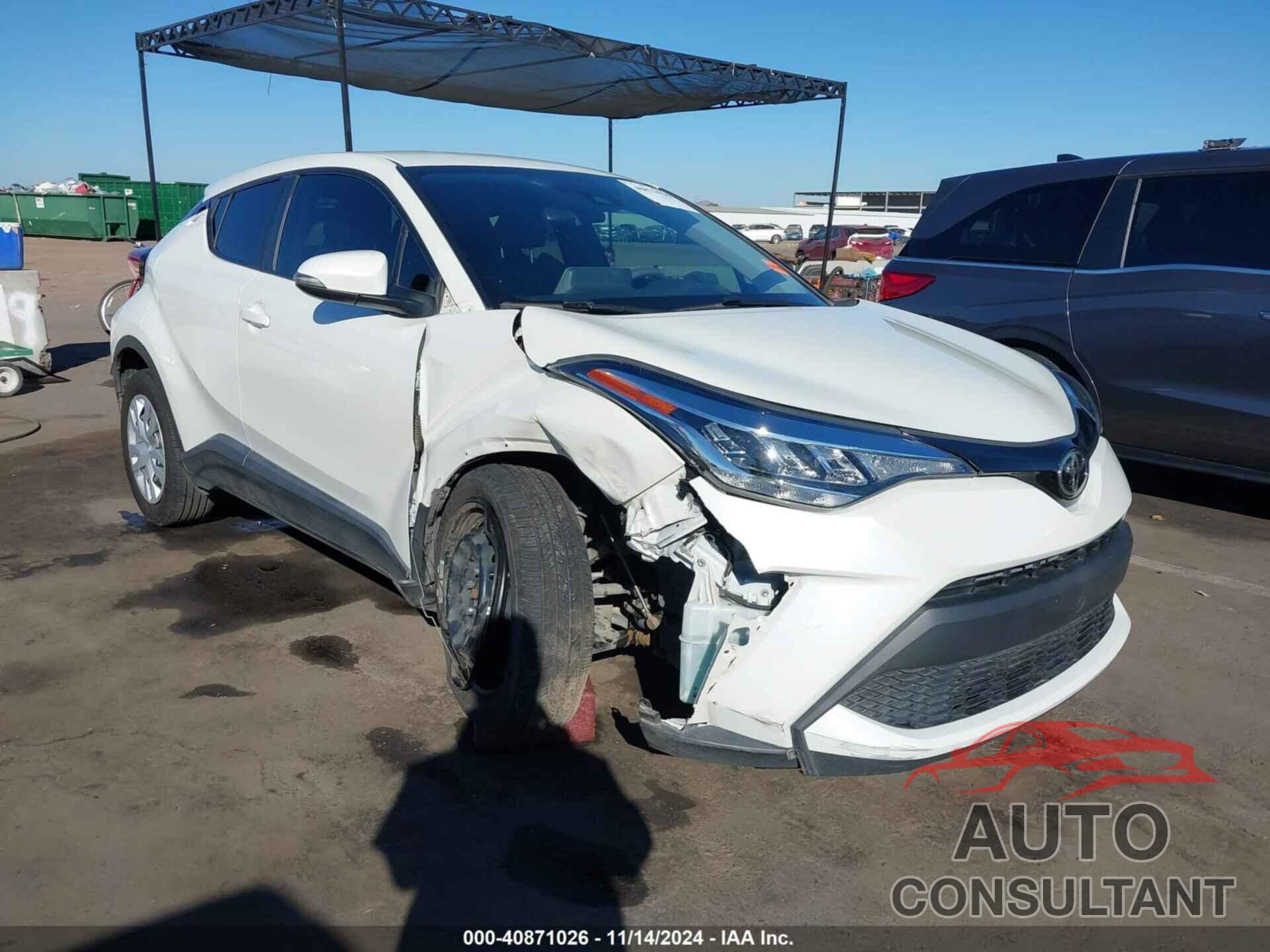 TOYOTA C-HR 2021 - JTNKHMBX8M1107179