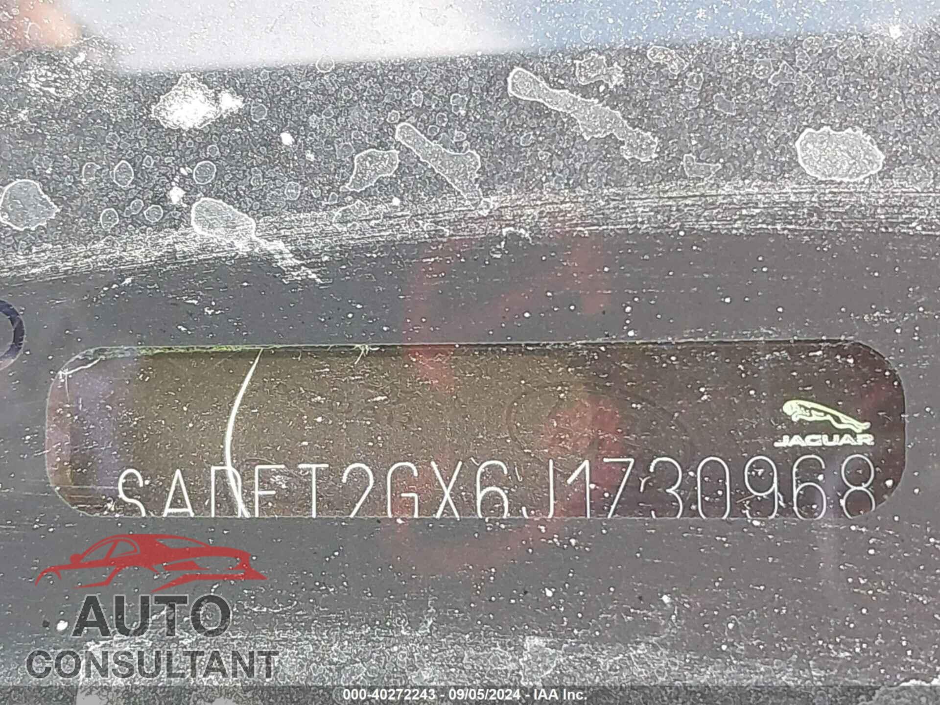 JAGUAR E-PACE 2018 - SADFT2GX6J1Z30968