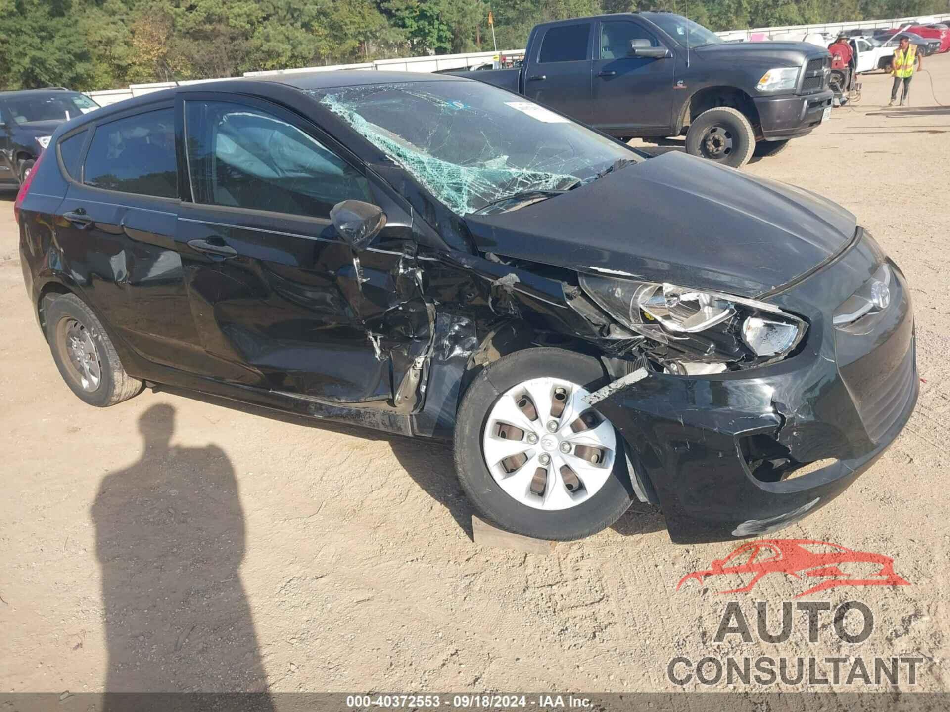 HYUNDAI ACCENT 2016 - KMHCT5AE2GU249264