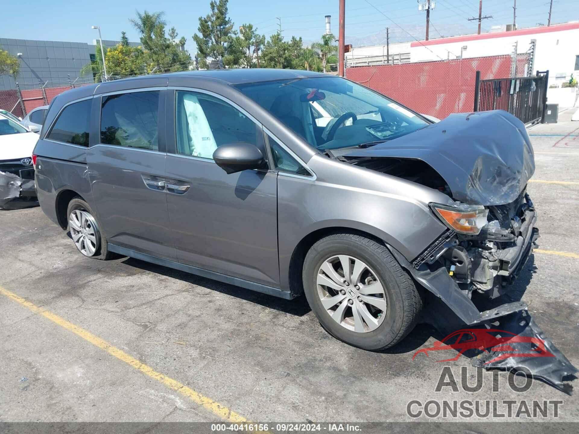 HONDA ODYSSEY 2016 - 5FNRL5H33GB133101