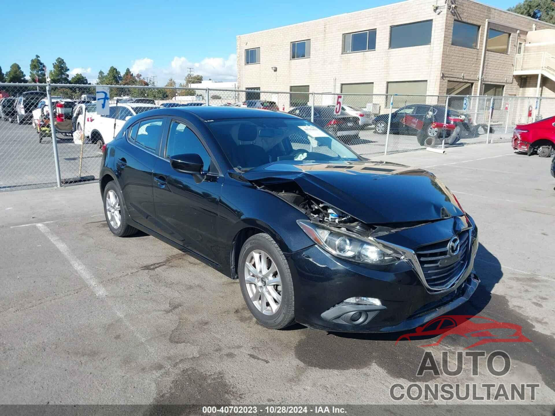 MAZDA MAZDA3 2016 - JM1BM1N76G1344378