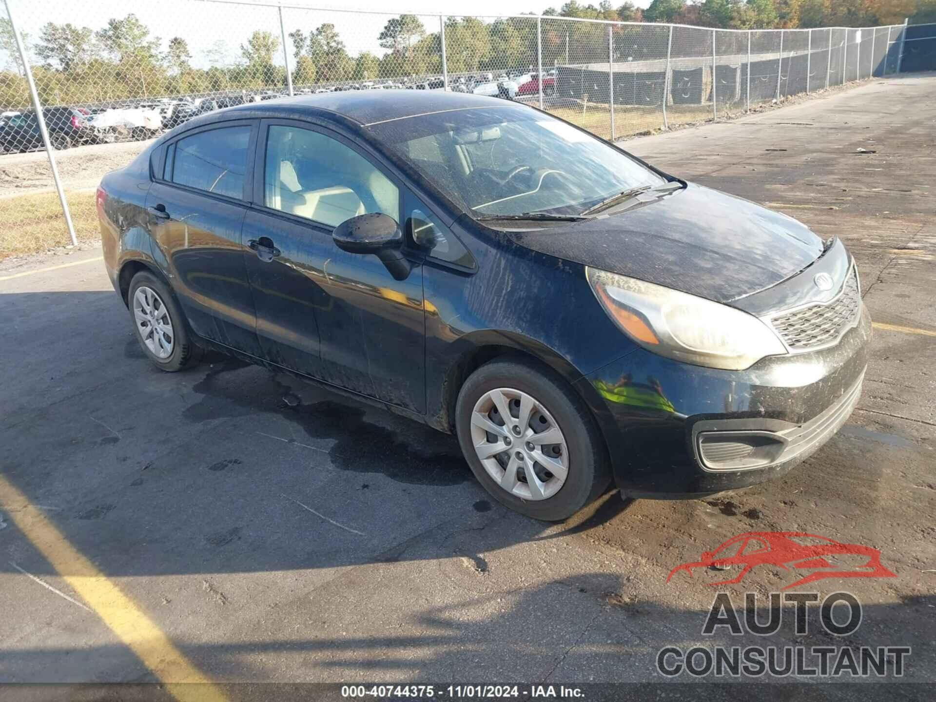 KIA RIO 2012 - KNADM4A37C6091742