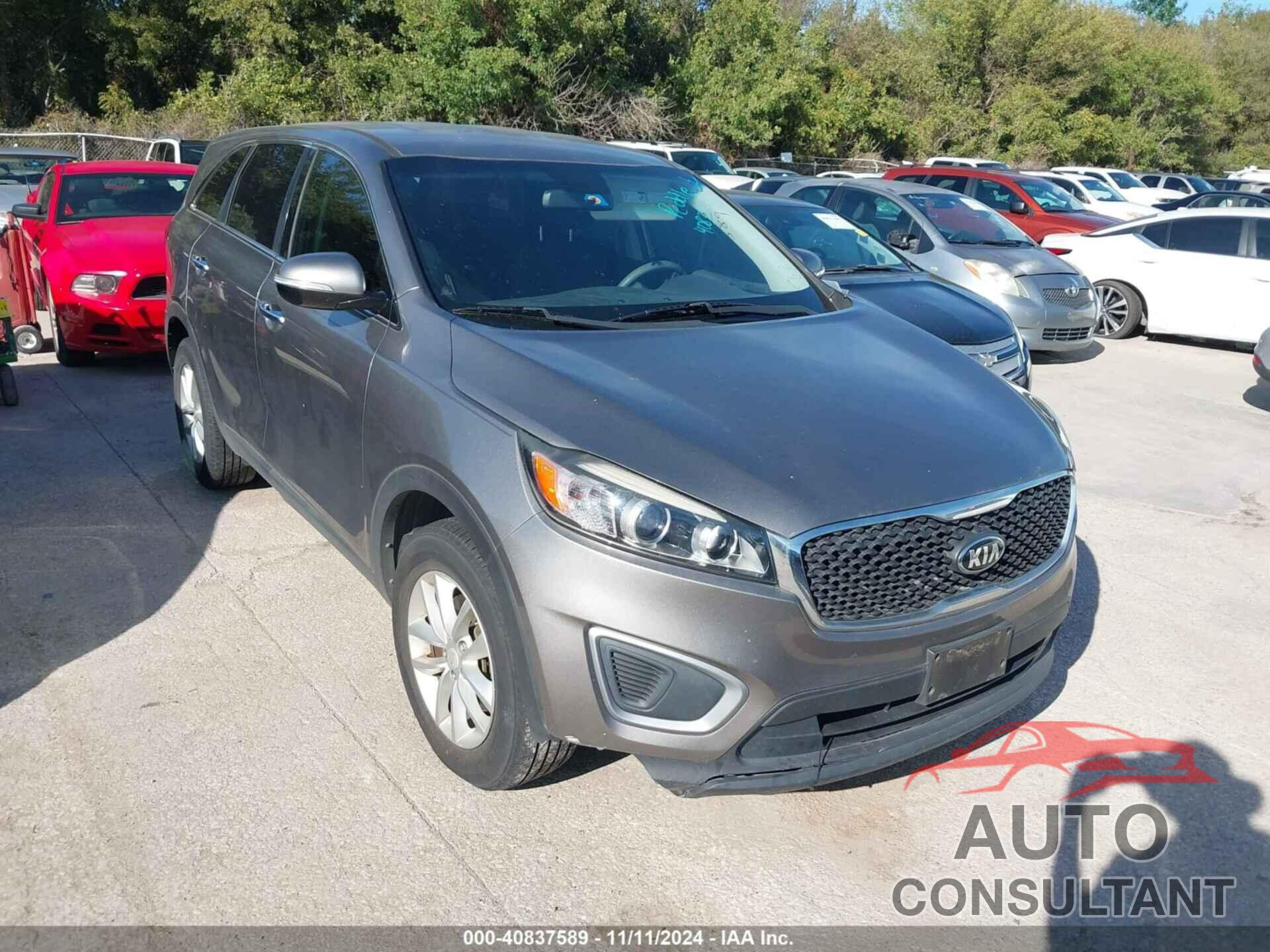 KIA SORENTO 2016 - 5XYPG4A32GG124334