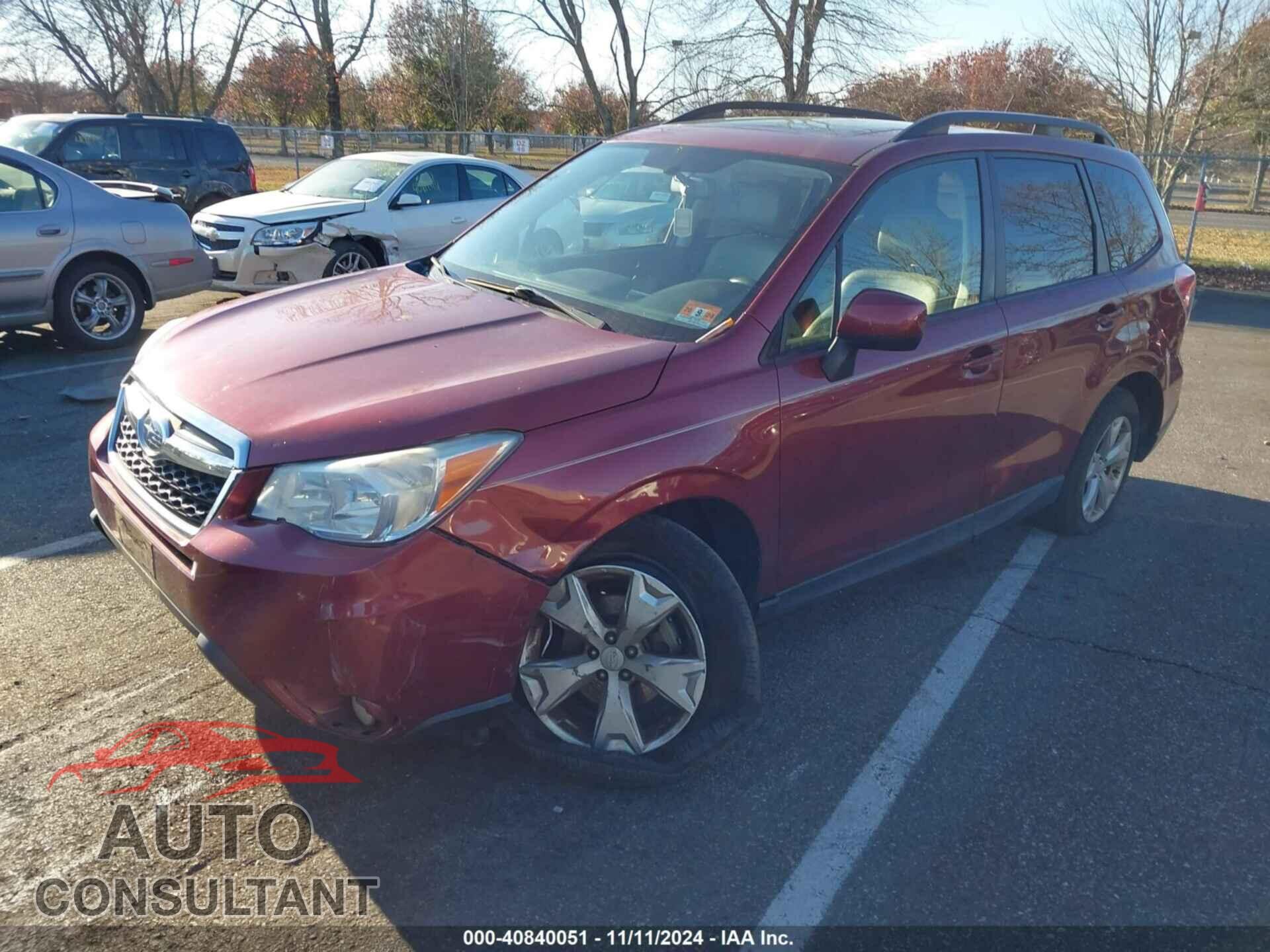 SUBARU FORESTER 2015 - JF2SJADC8FH477660