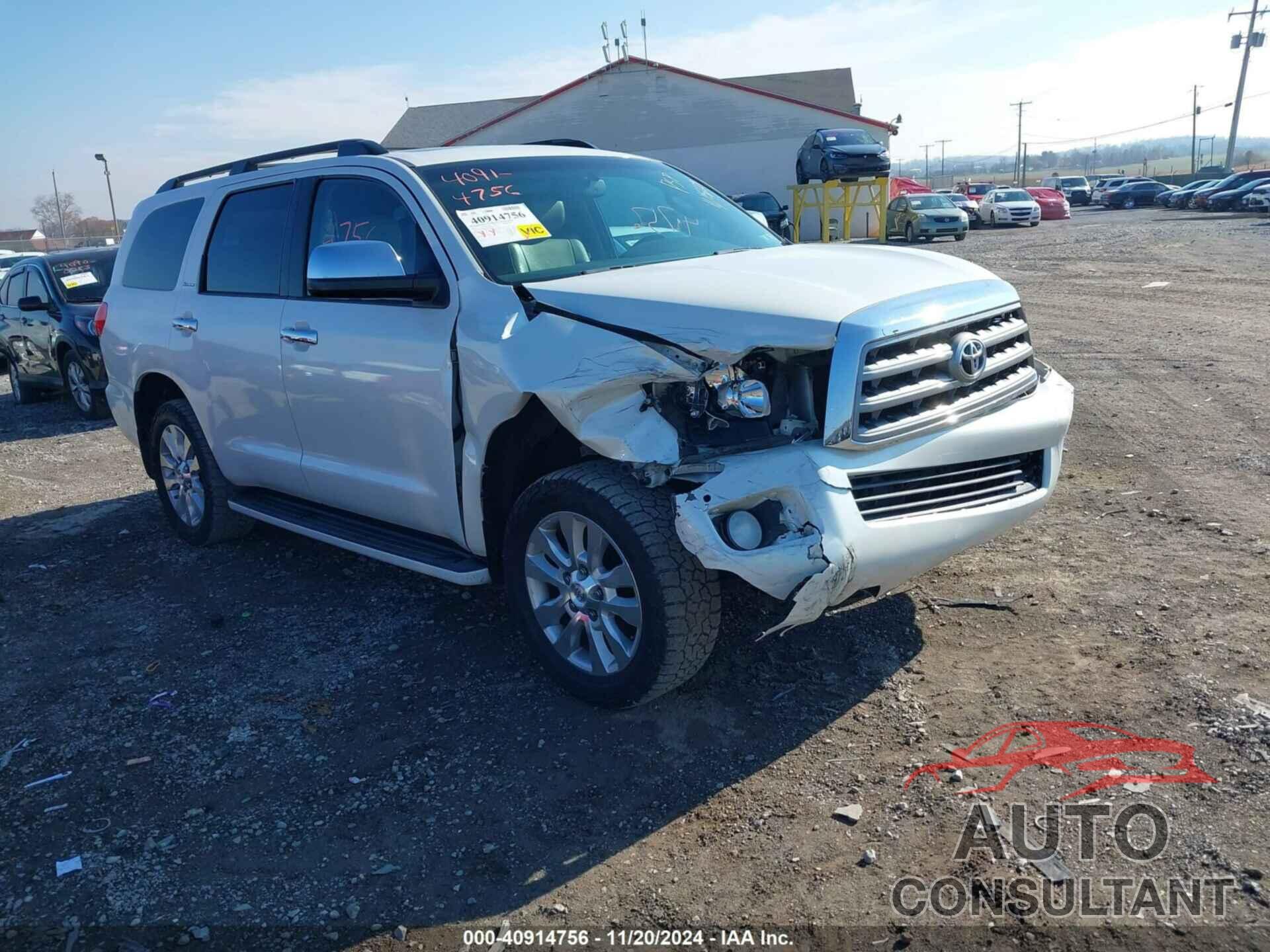 TOYOTA SEQUOIA 2011 - 5TDDY5G10BS052928