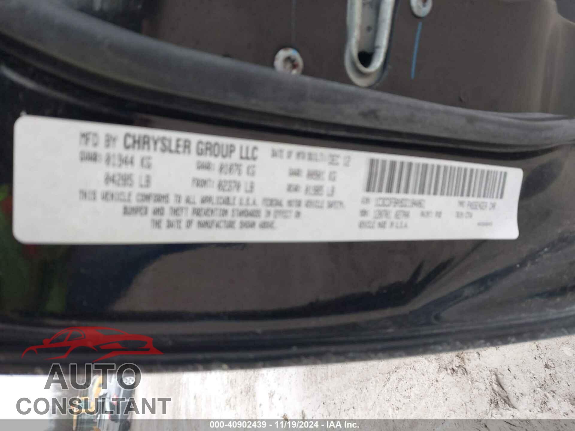 DODGE DART 2013 - 1C3CDFBA9DD184061