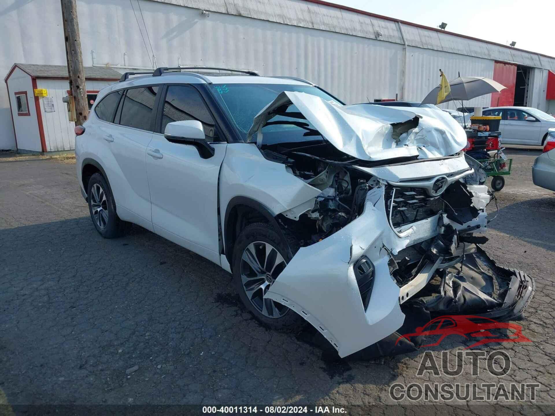 TOYOTA HIGHLANDER 2023 - 5TDKDRAH9PS504785