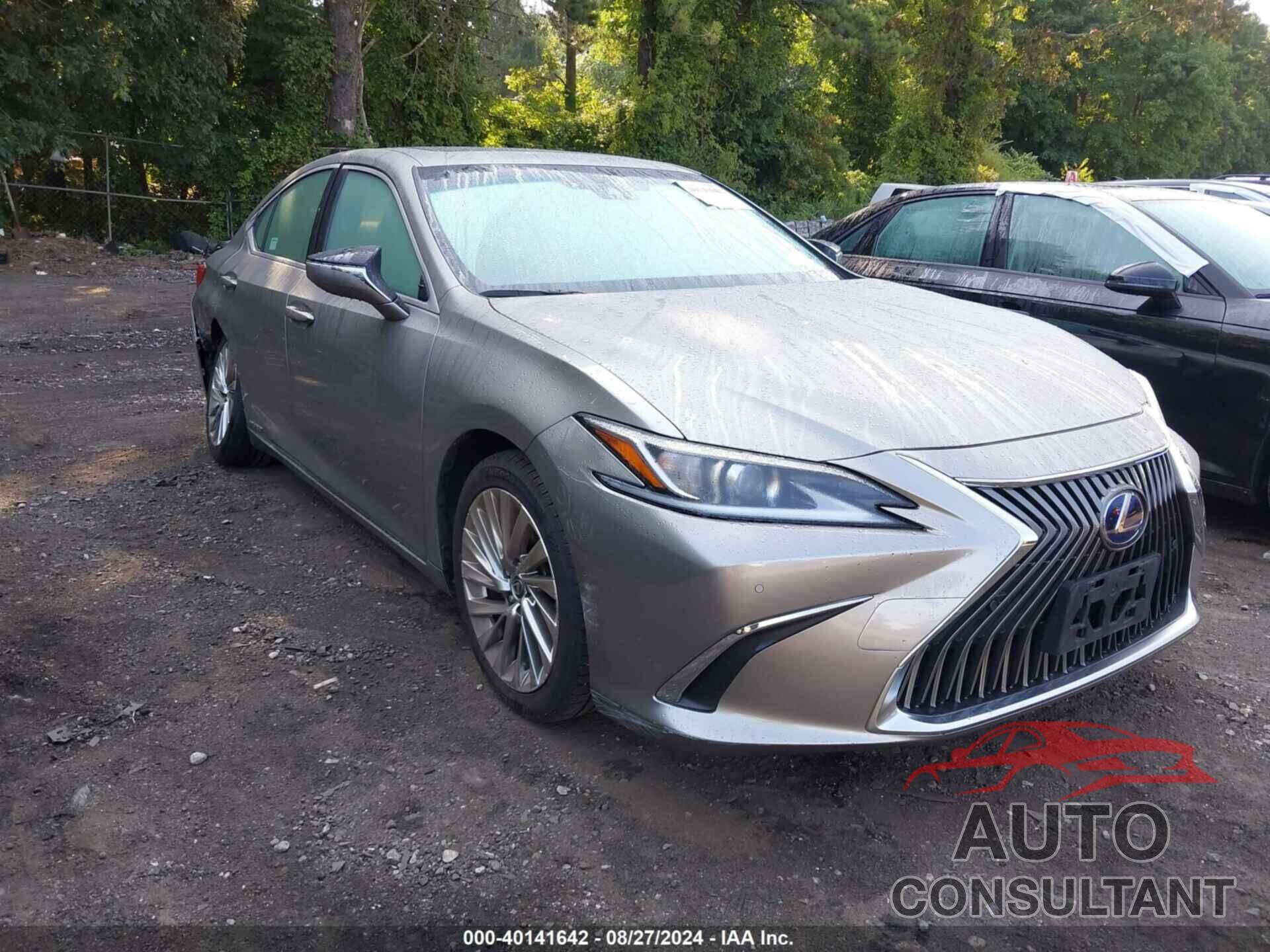 LEXUS ES 300H 2019 - JTHB21B19K2023748