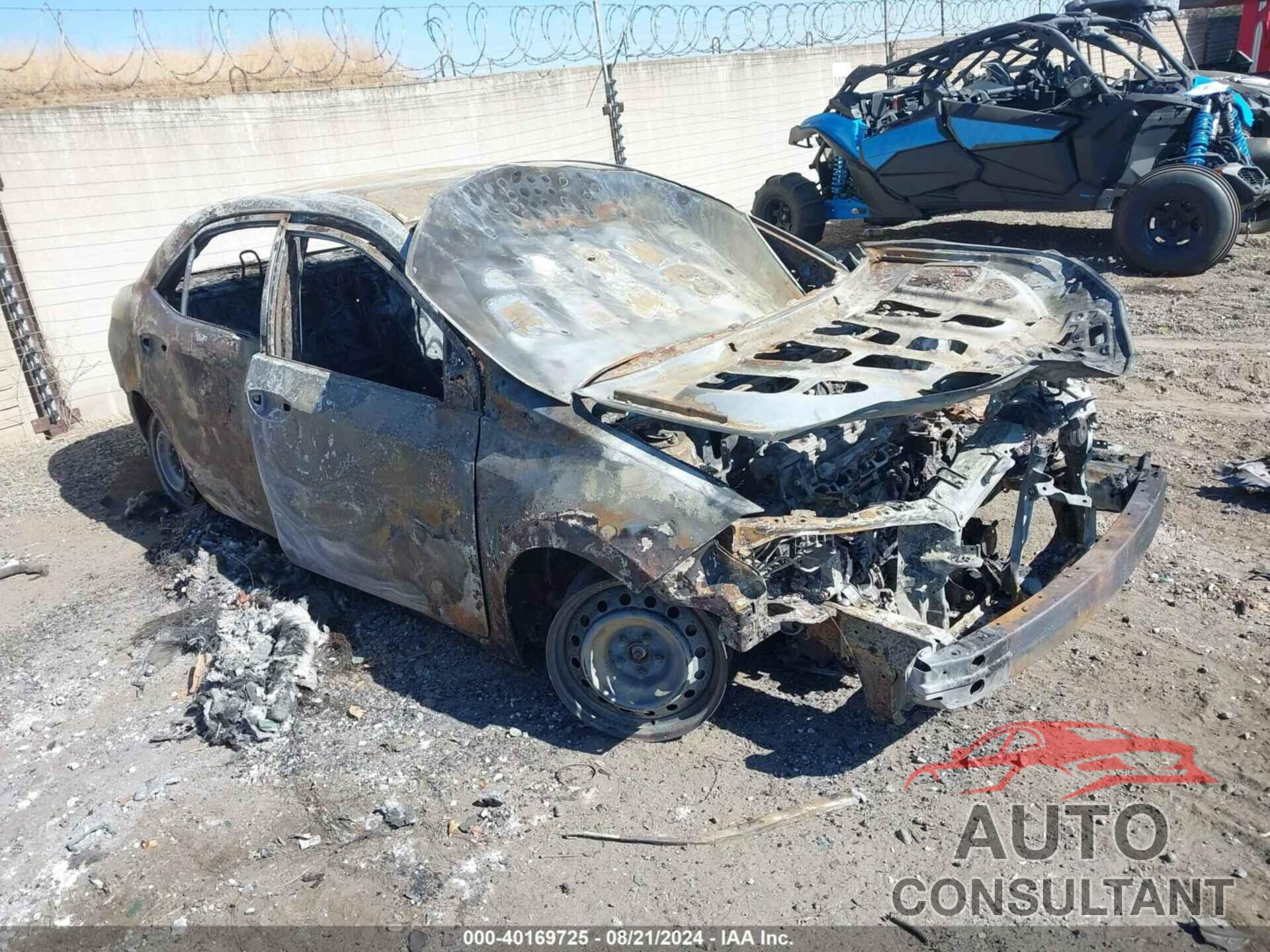 TOYOTA COROLLA 2019 - 5YFBURHE0KP877890