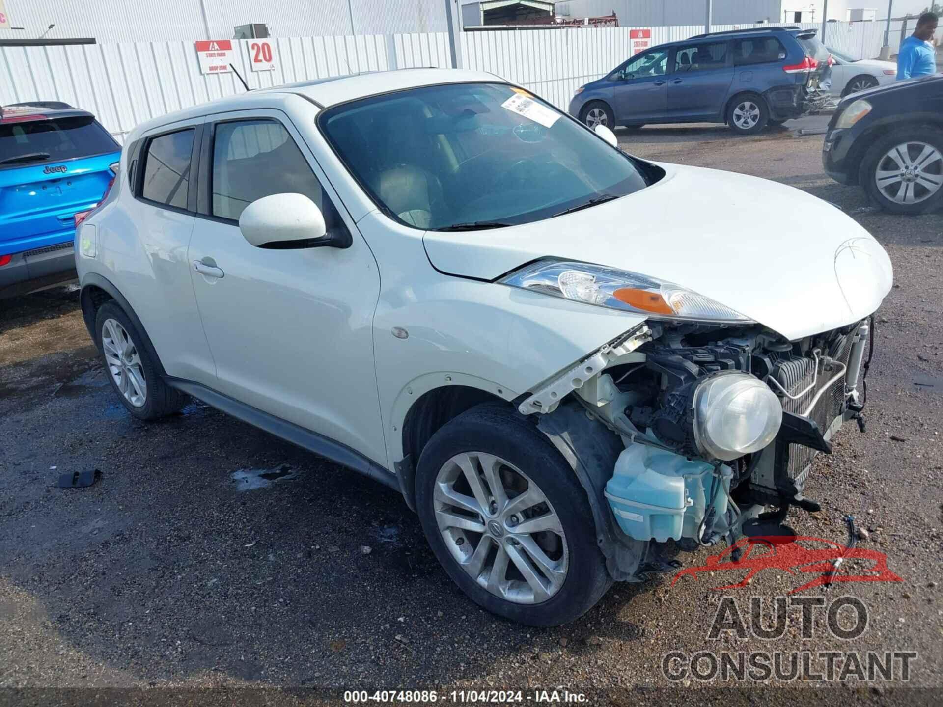 NISSAN JUKE 2012 - JN8AF5MR8CT104302