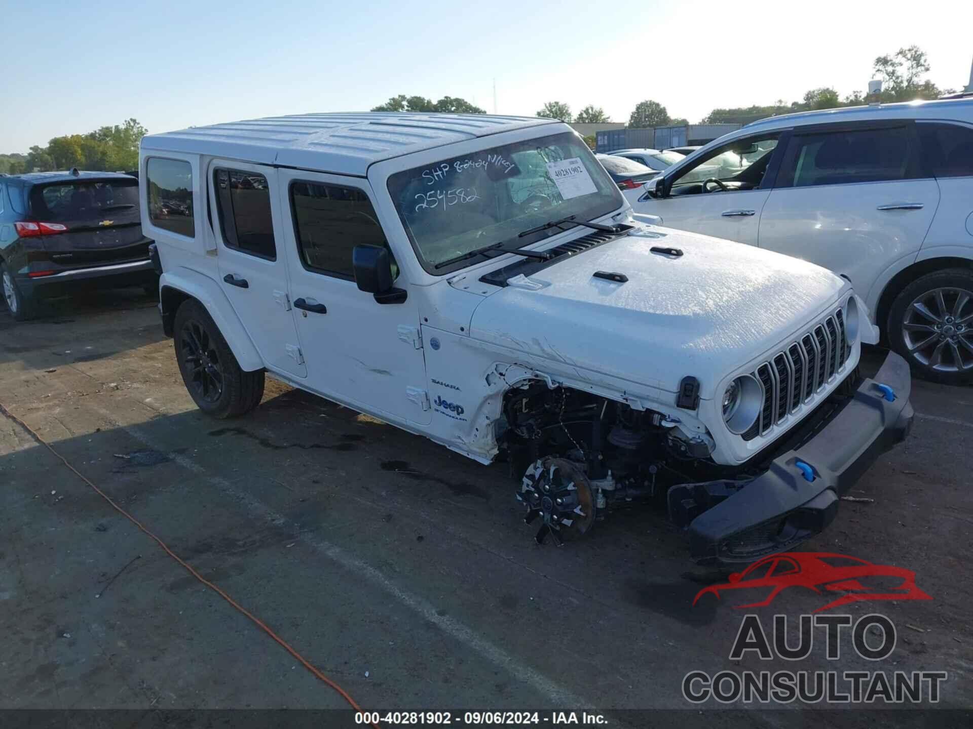 JEEP WRANGLER 4XE 2024 - 1C4RJXP69RW254582