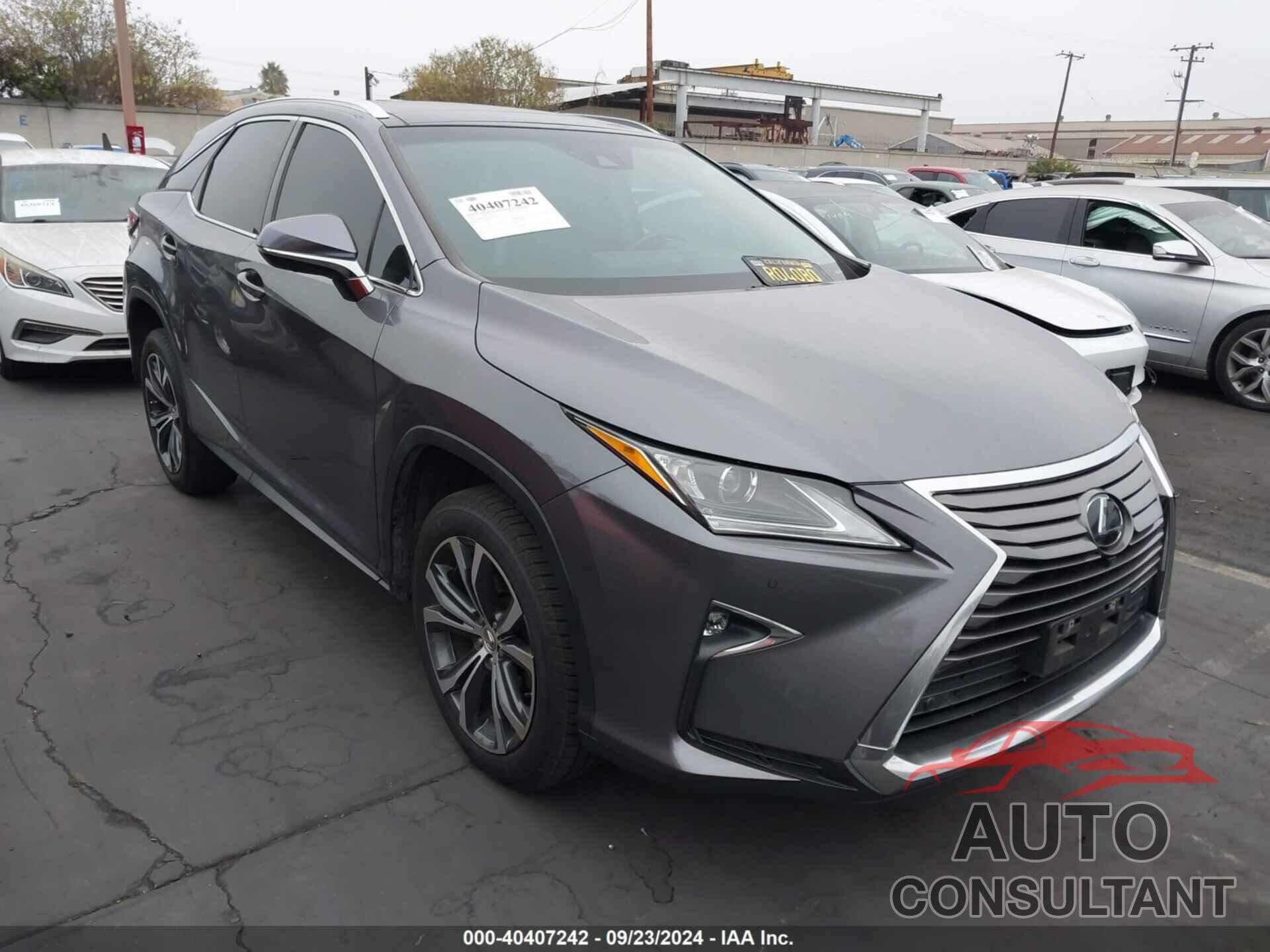 LEXUS RX 350 2017 - 2T2ZZMCA5HC085813