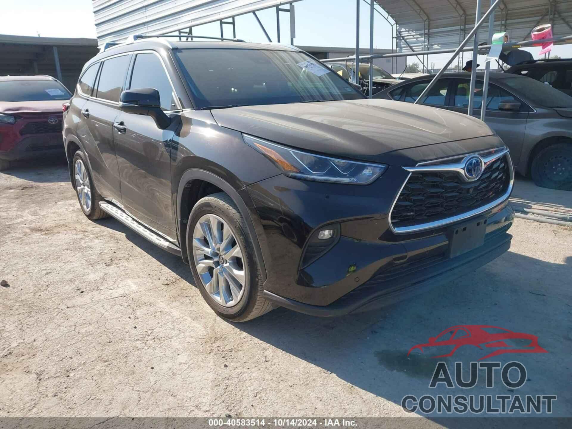 TOYOTA HIGHLANDER 2022 - 5TDYARAHXNS014534