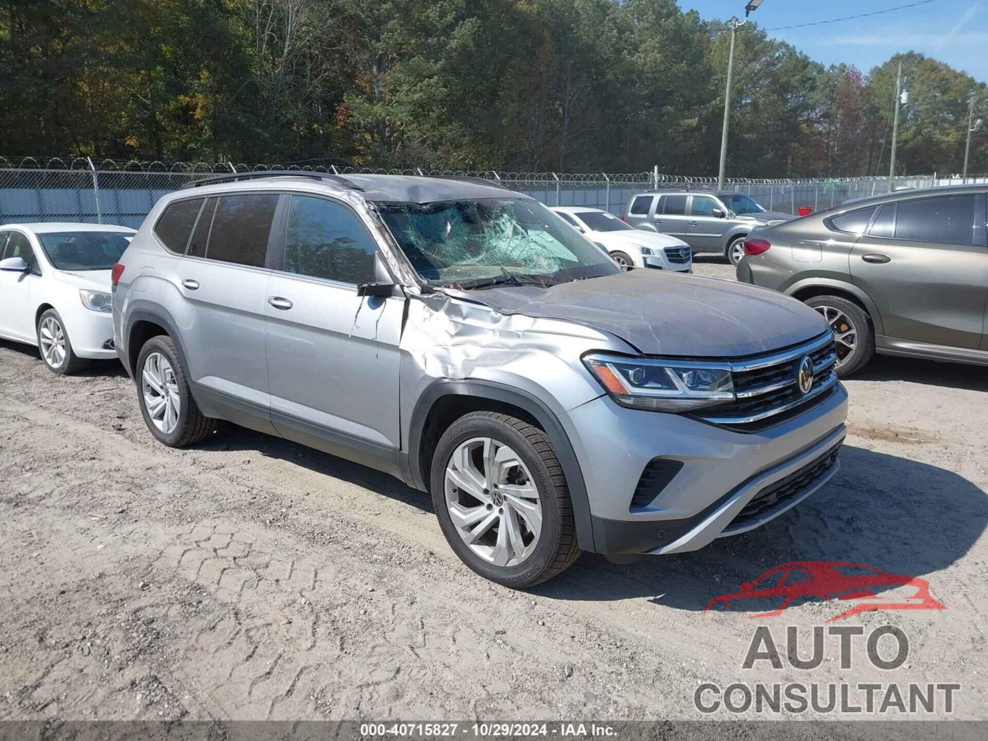 VOLKSWAGEN ATLAS 2021 - 1V2WR2CA0MC516118