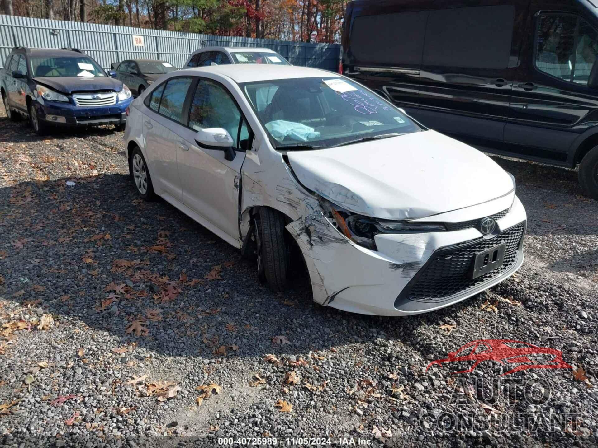 TOYOTA COROLLA 2021 - 5YFEPMAE0MP173547