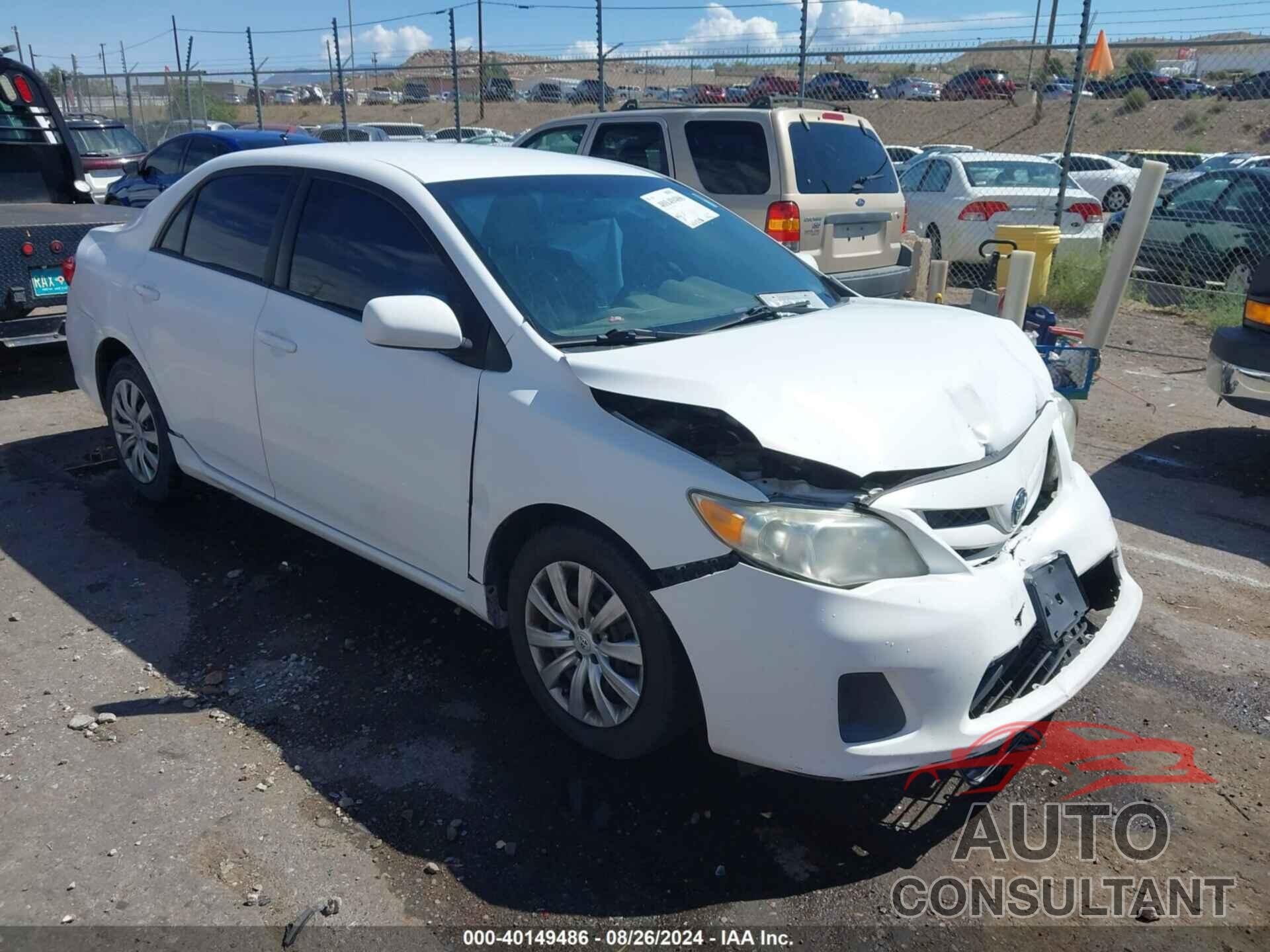 TOYOTA COROLLA 2012 - 2T1BU4EE7CC796507