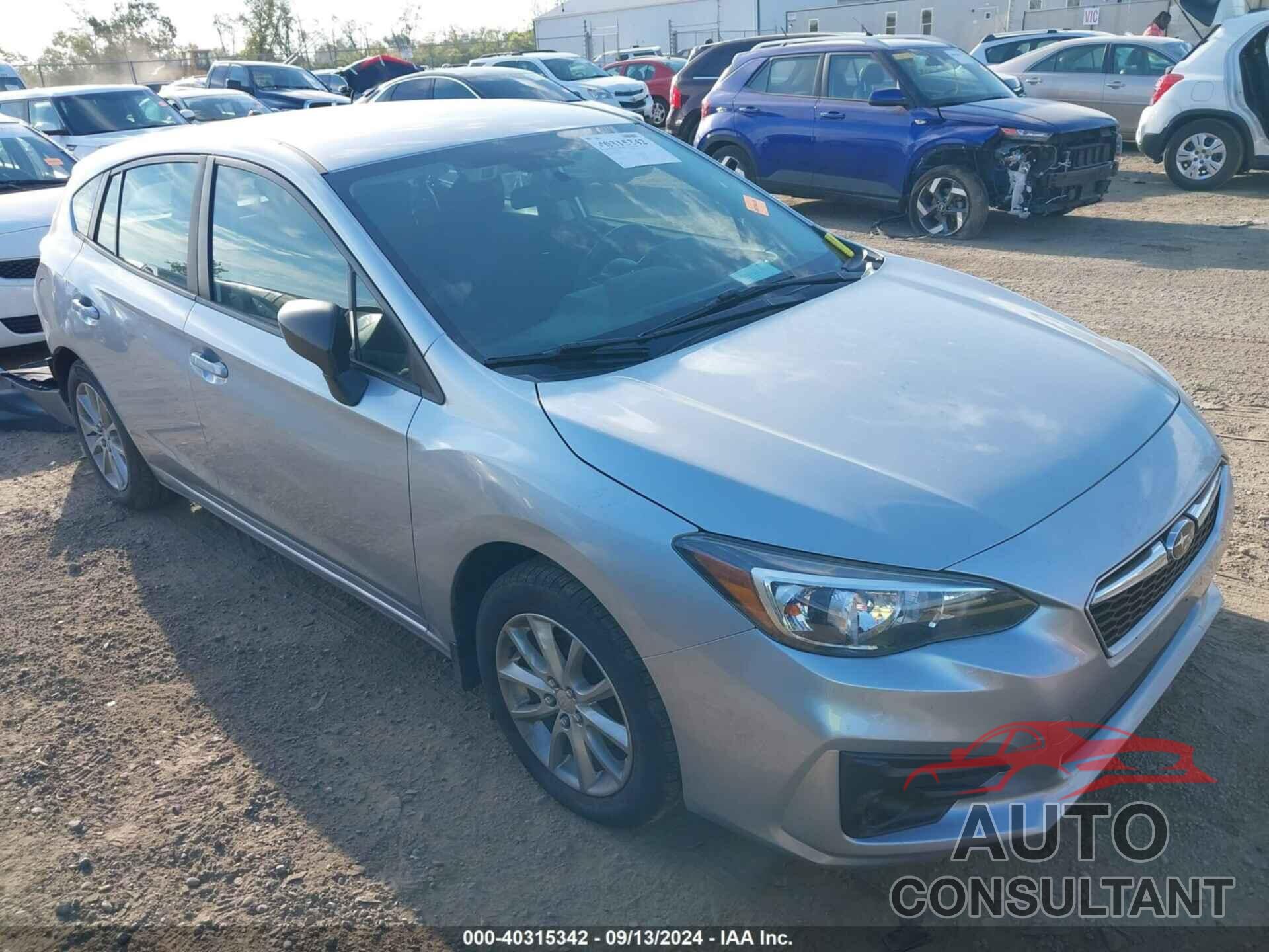 SUBARU IMPREZA 2019 - 4S3GTAB60K3707579