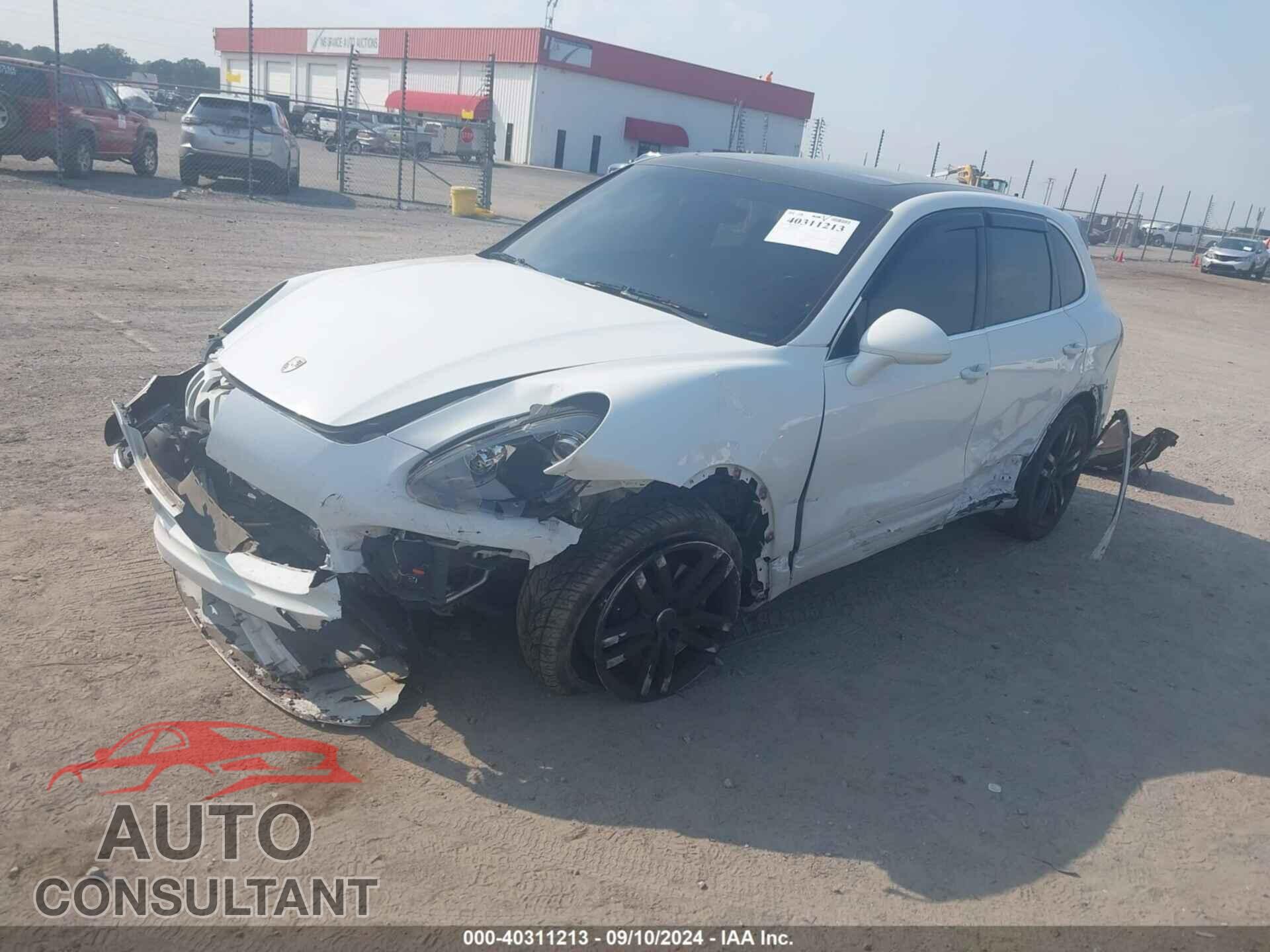 PORSCHE CAYENNE 2013 - WP1AA2A23DLA01689