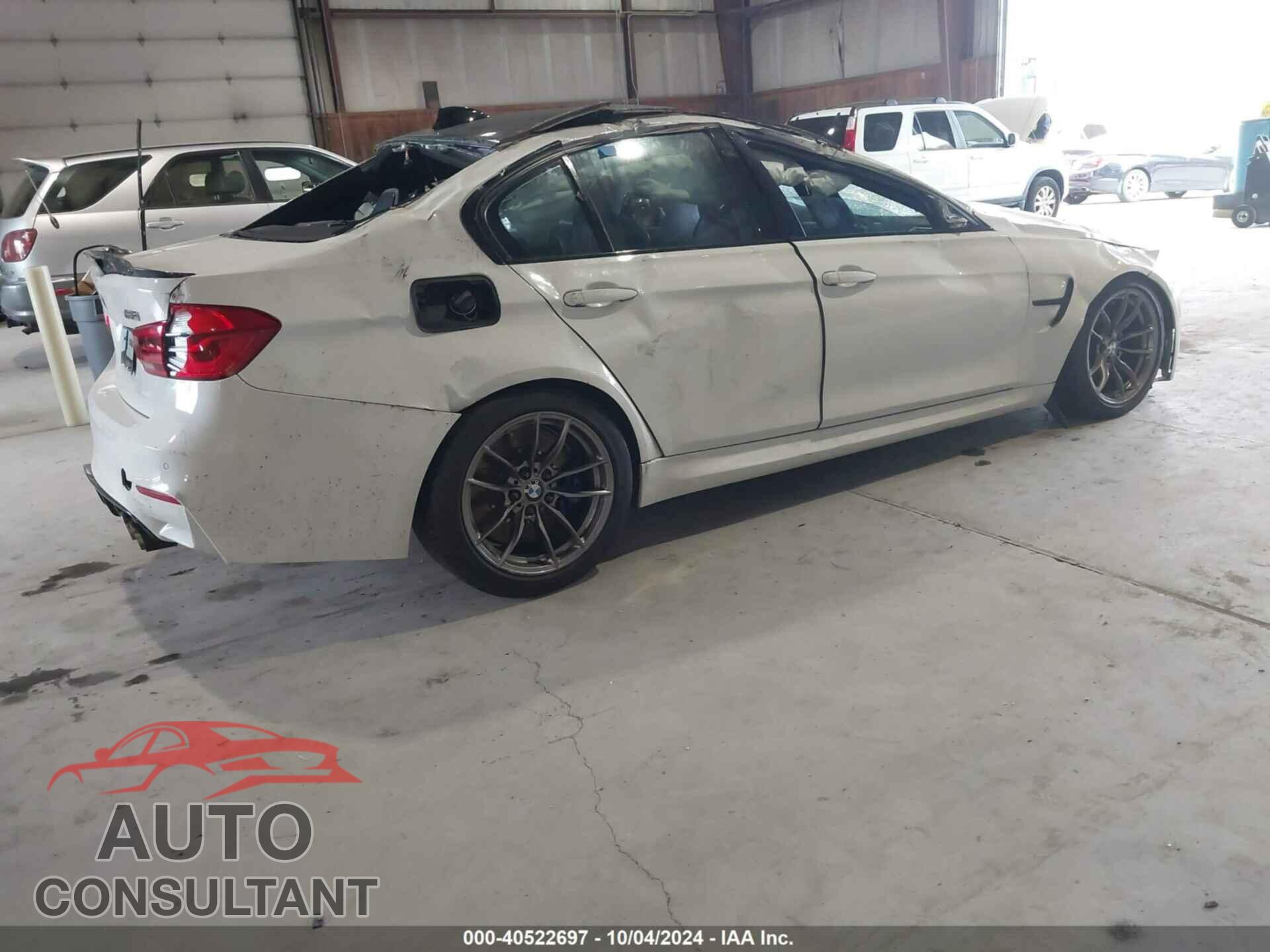 BMW M3 2017 - WBS8M9C50H5G84657