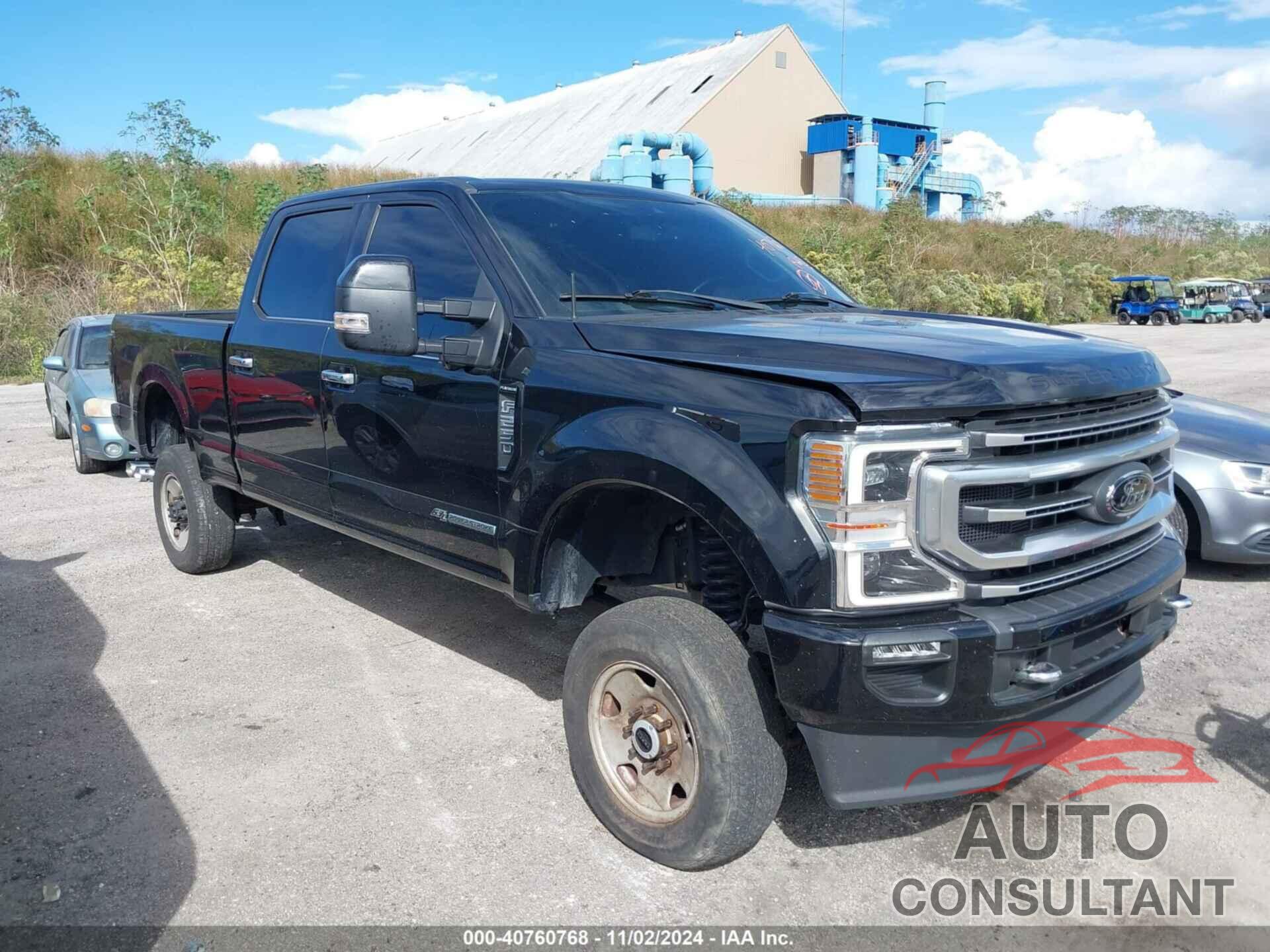 FORD SUPER DUTY F-250 SRW 2022 - 1FT8W2BT0NEF75830