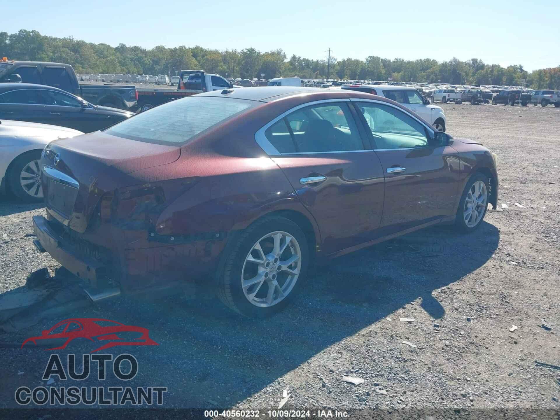 NISSAN MAXIMA 2012 - 1N4AA5AP6CC834938