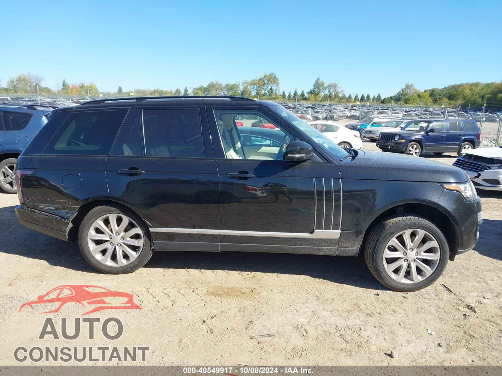 LAND ROVER RANGE ROVER 2015 - SALGS2VF1FA218297