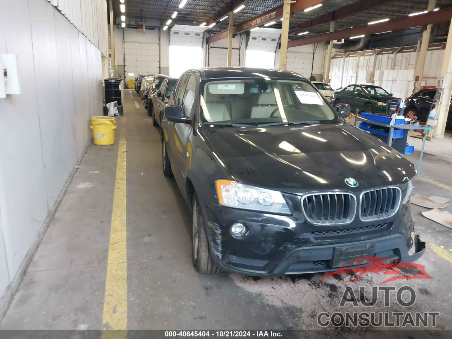 BMW X3 2013 - 5UXWX9C57D0A11795