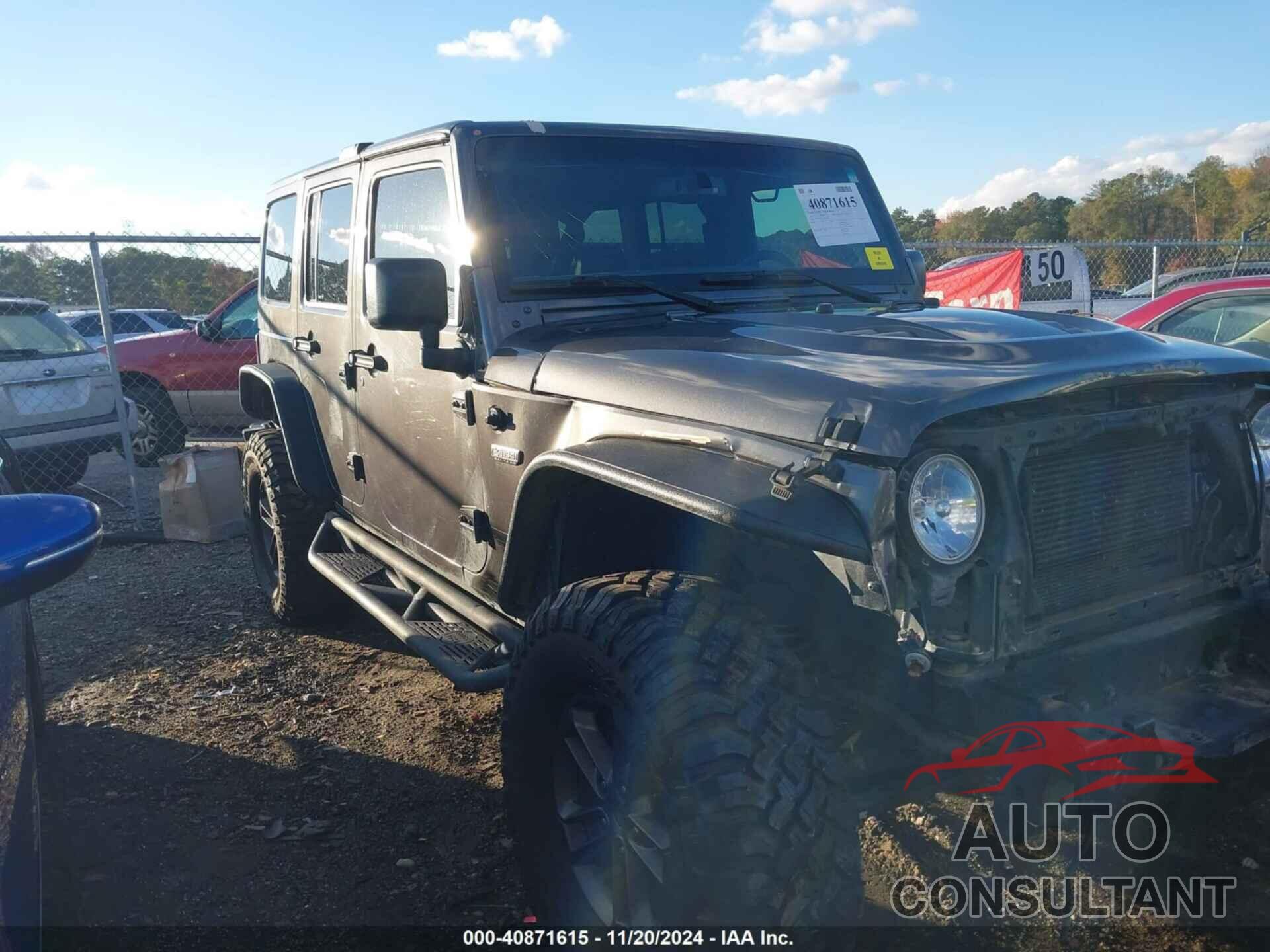 JEEP WRANGLER UNLIMITED 2016 - 1C4BJWEG7GL229248