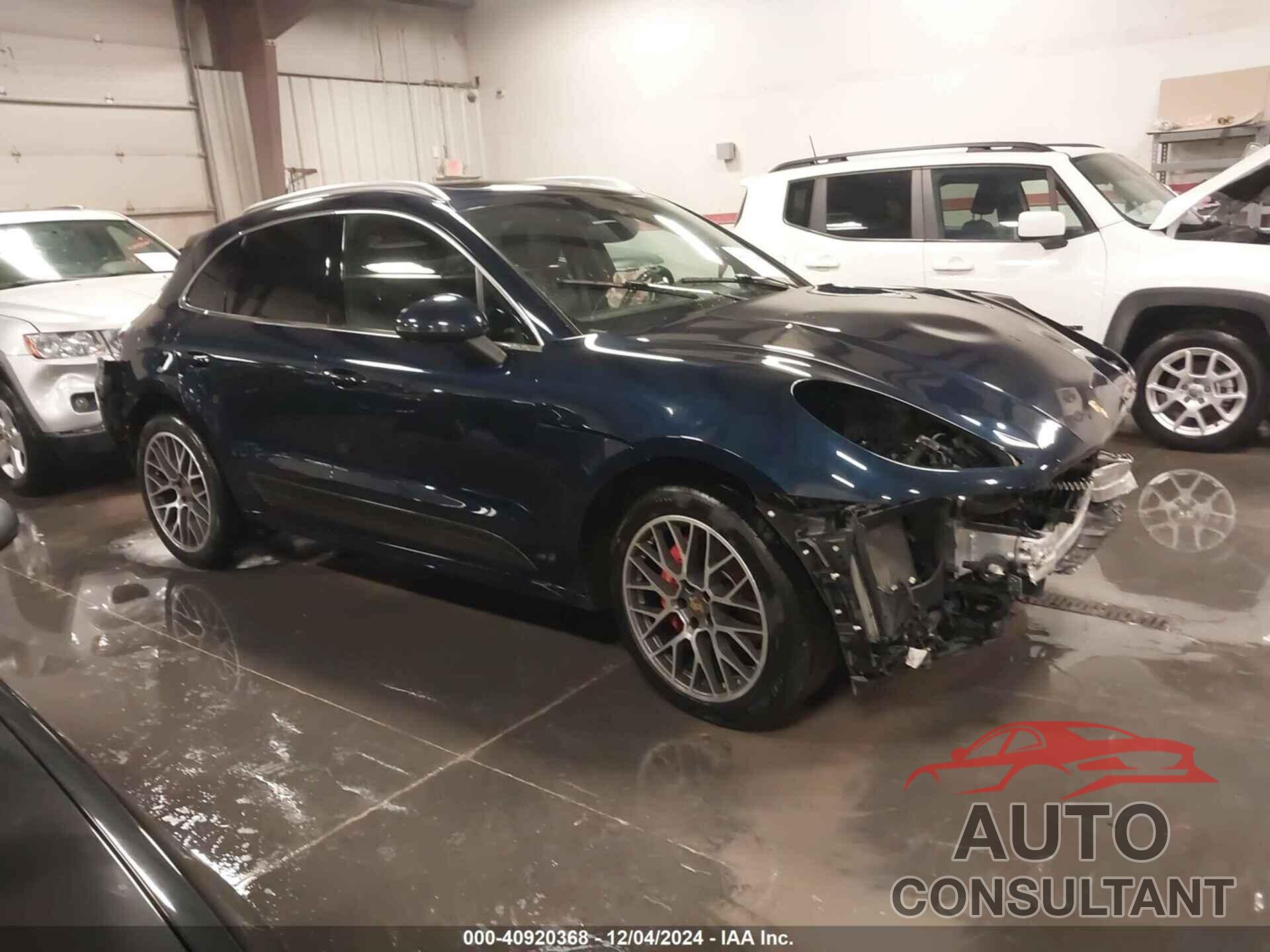 PORSCHE MACAN 2018 - WP1AG2A57JLB61529