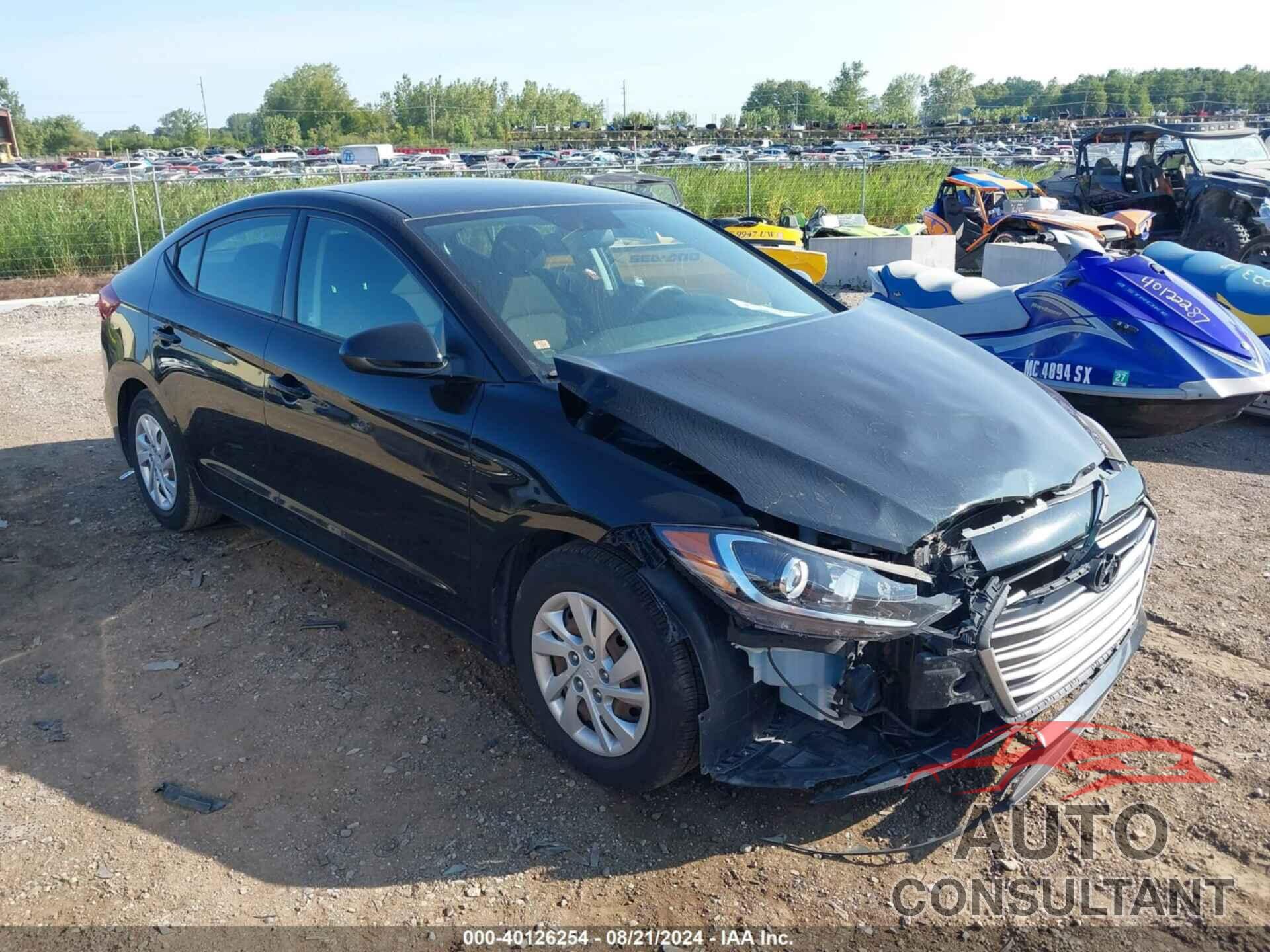 HYUNDAI ELANTRA 2018 - 5NPD74LF6JH347244