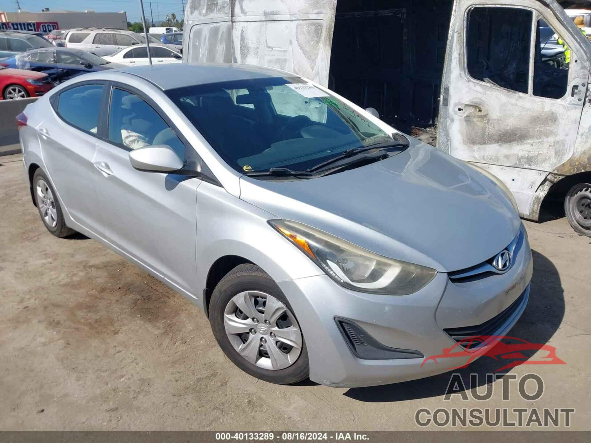 HYUNDAI ELANTRA 2016 - 5NPDH4AE3GH667072