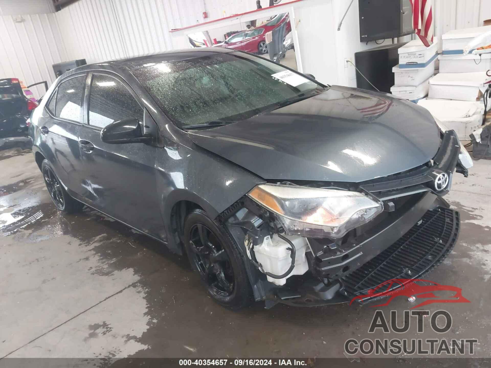 TOYOTA COROLLA 2016 - 2T1BURHE4GC692362